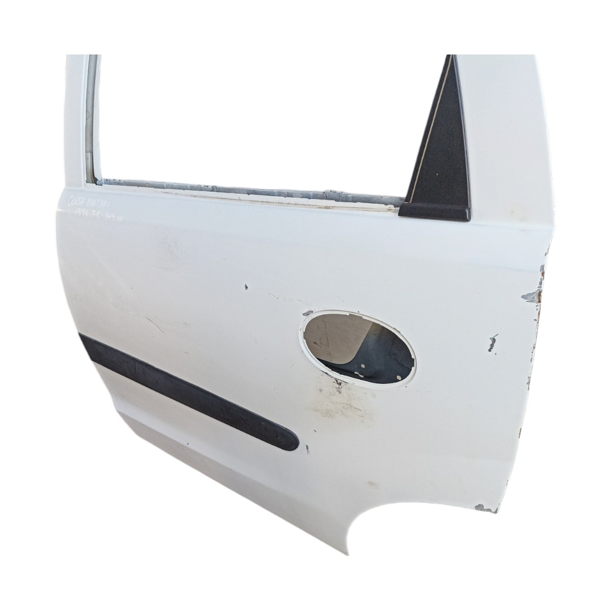 Porta Traseira Esquerda Chevrolet Corsa Montana 03/2010 Traseira Esquerda Branco 3