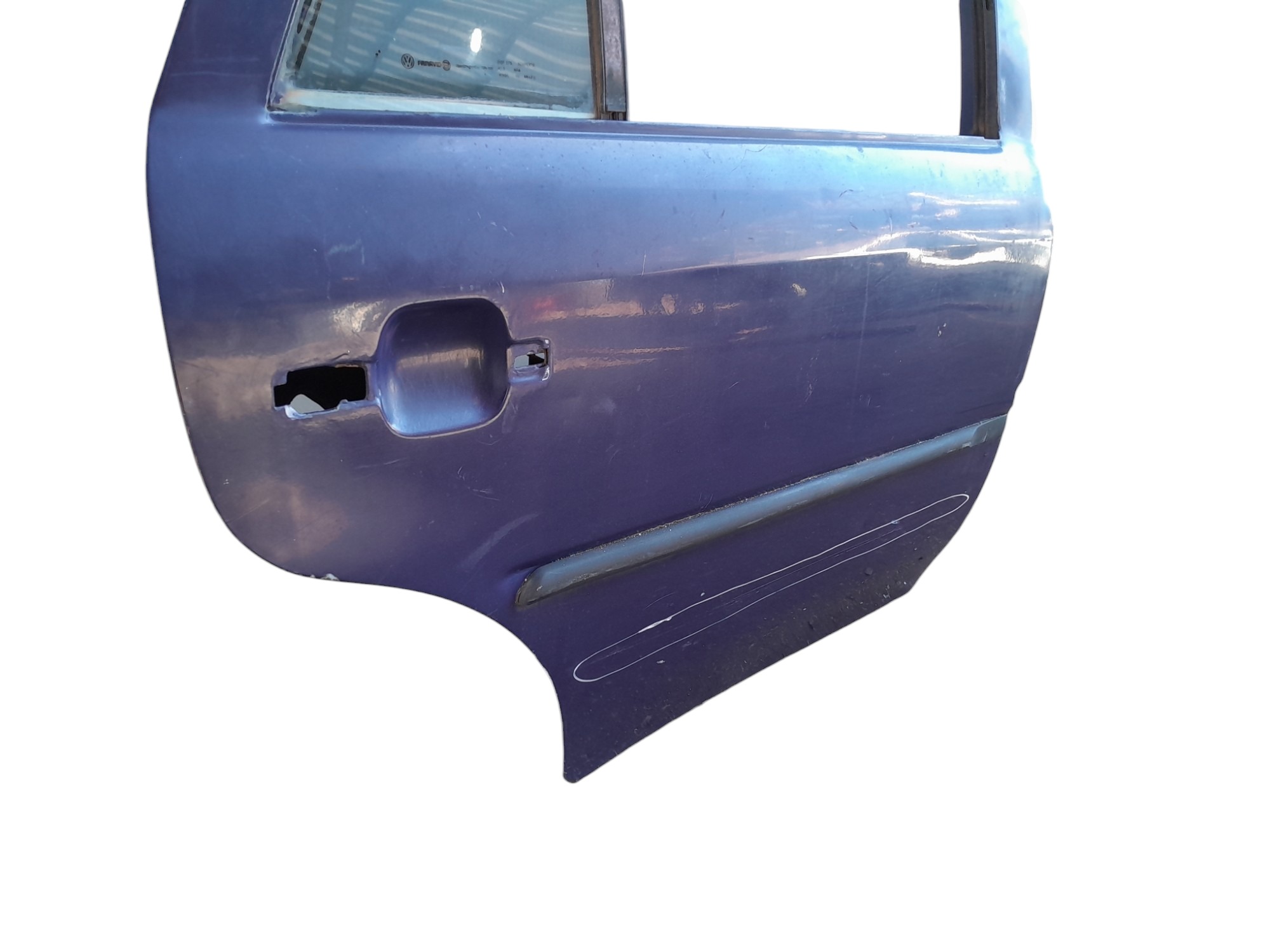 Porta Traseira Direita Volkswagen Gol Parati G2 G3 96/05 Traseira Direito Azul 3