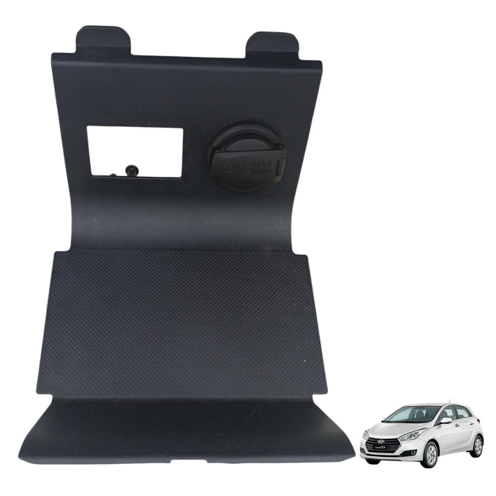 Moldura Console Central 12v Hb20 2012 2013 2014 2015 A 2019