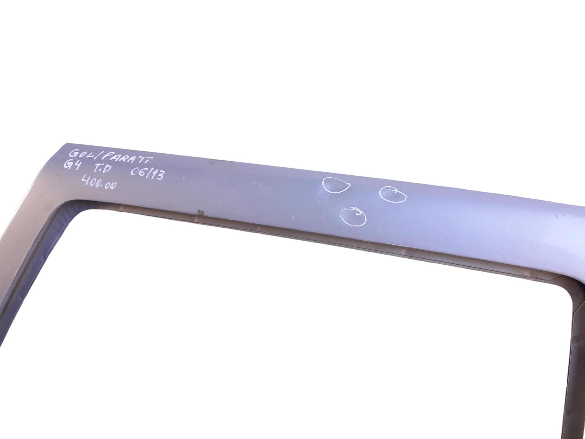 Porta Traseira Direita Volkswagen Gol Parati G4 06/13 Traseira Direito Cinza 4