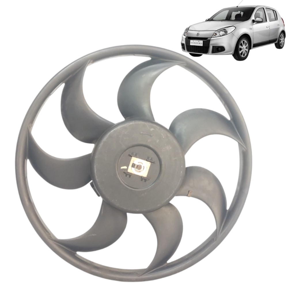 Ventoinha 12v Sandero 2007 A 2013 C Ar Condicionado