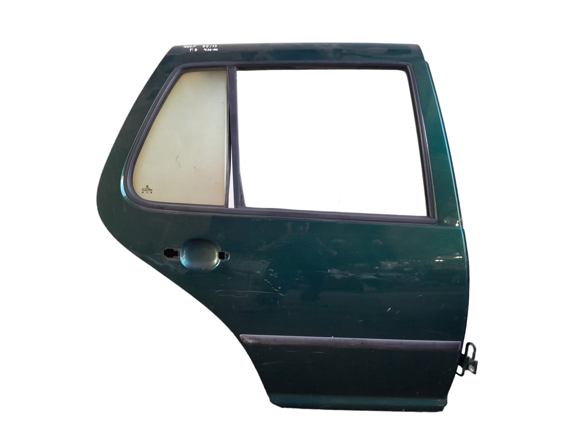 Porta Traseira Direita Volkswagen Golf 1999 A 2013 Original  Traseira Direito Verde