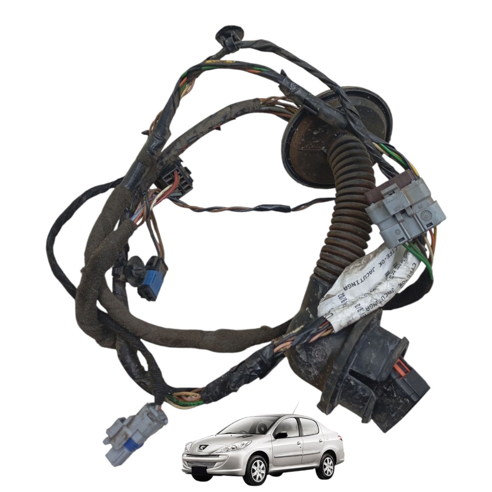 Chicote Porta Dianteira Direita Peugeot 207 2008 A 2013