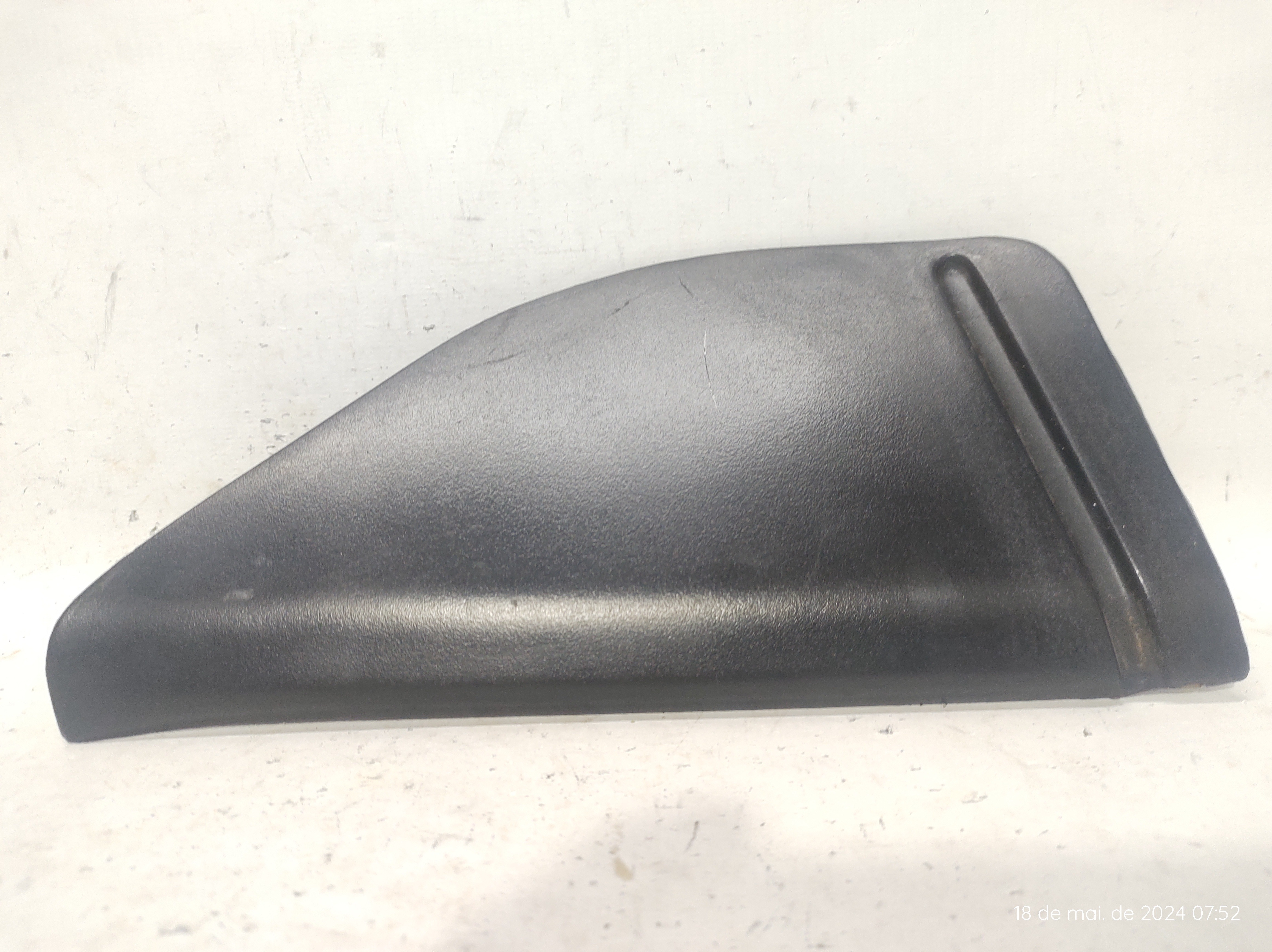 Moldura Porta Traseira Esquerda Palio Siena 96/12 Original Traseira Esquerdo Preto 6