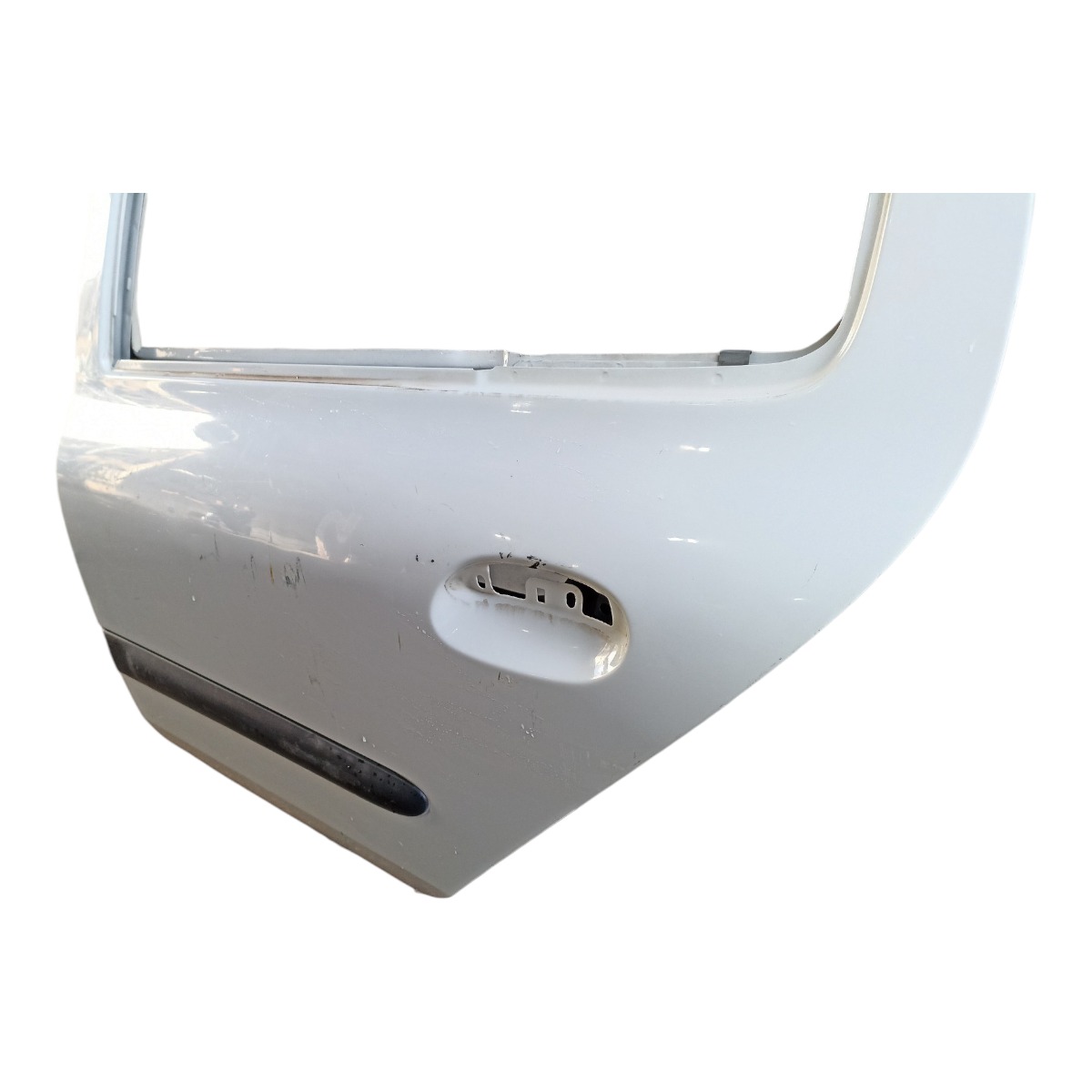 Porta Traseira Esquerda Renault Clio 1999 A 2016  Traseira Esquerdo Branco 4