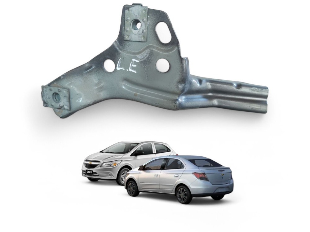 Suporte Paralama Dianteiro Esquerdo Onix Prisma 2013 A 2019 Cinza