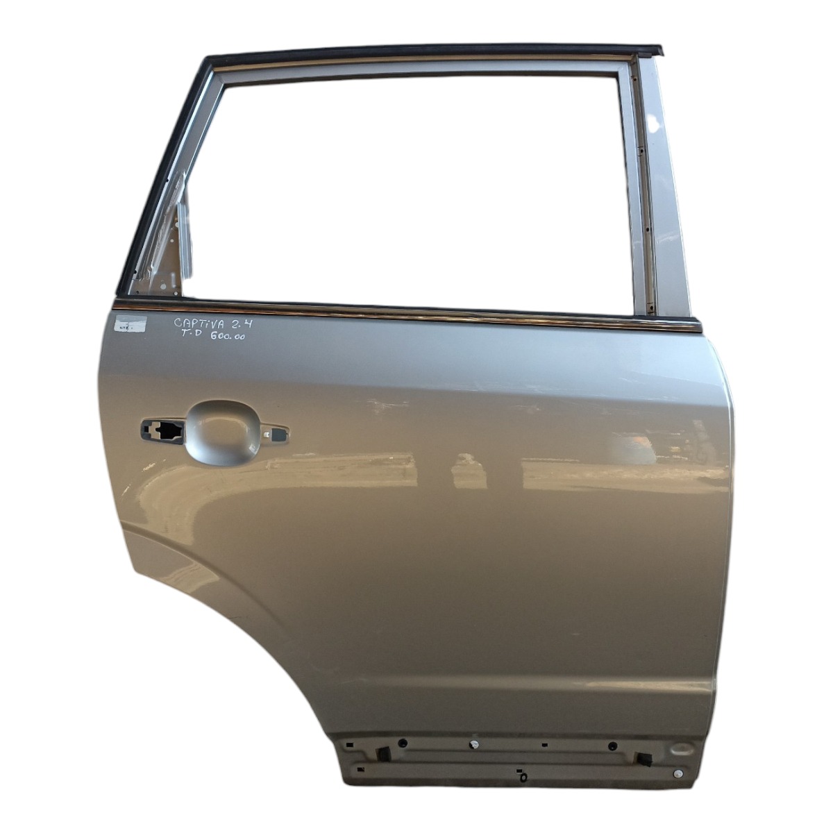 Porta Traseira Direita Chevrolet Captiva 2.4 Em Bom Estado  Traseira Direito Prata 1