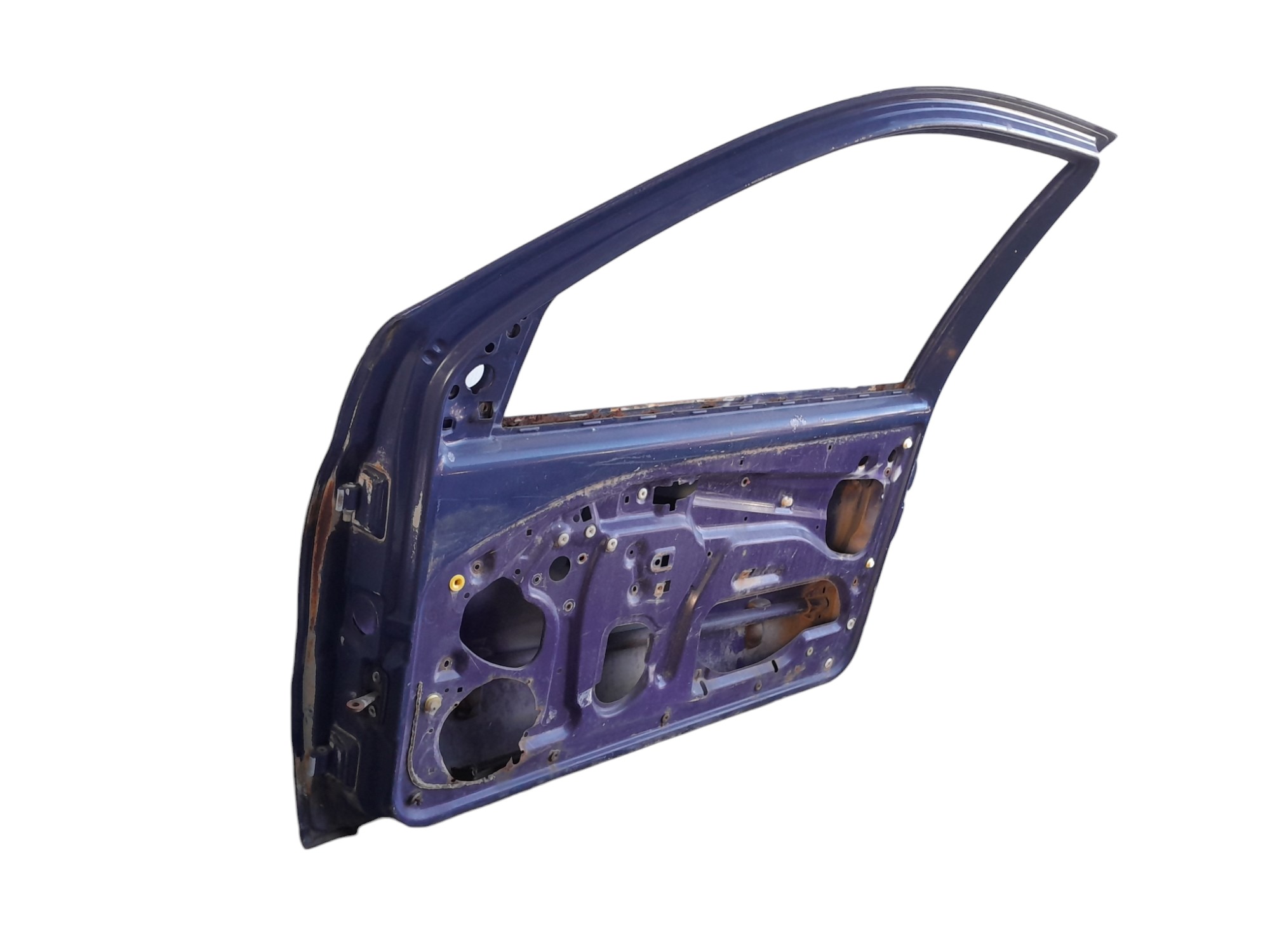 Porta Lado Direita Fiat Palio Strada 2 Portas 1996 A 2003 Dianteira Direito Azul 6