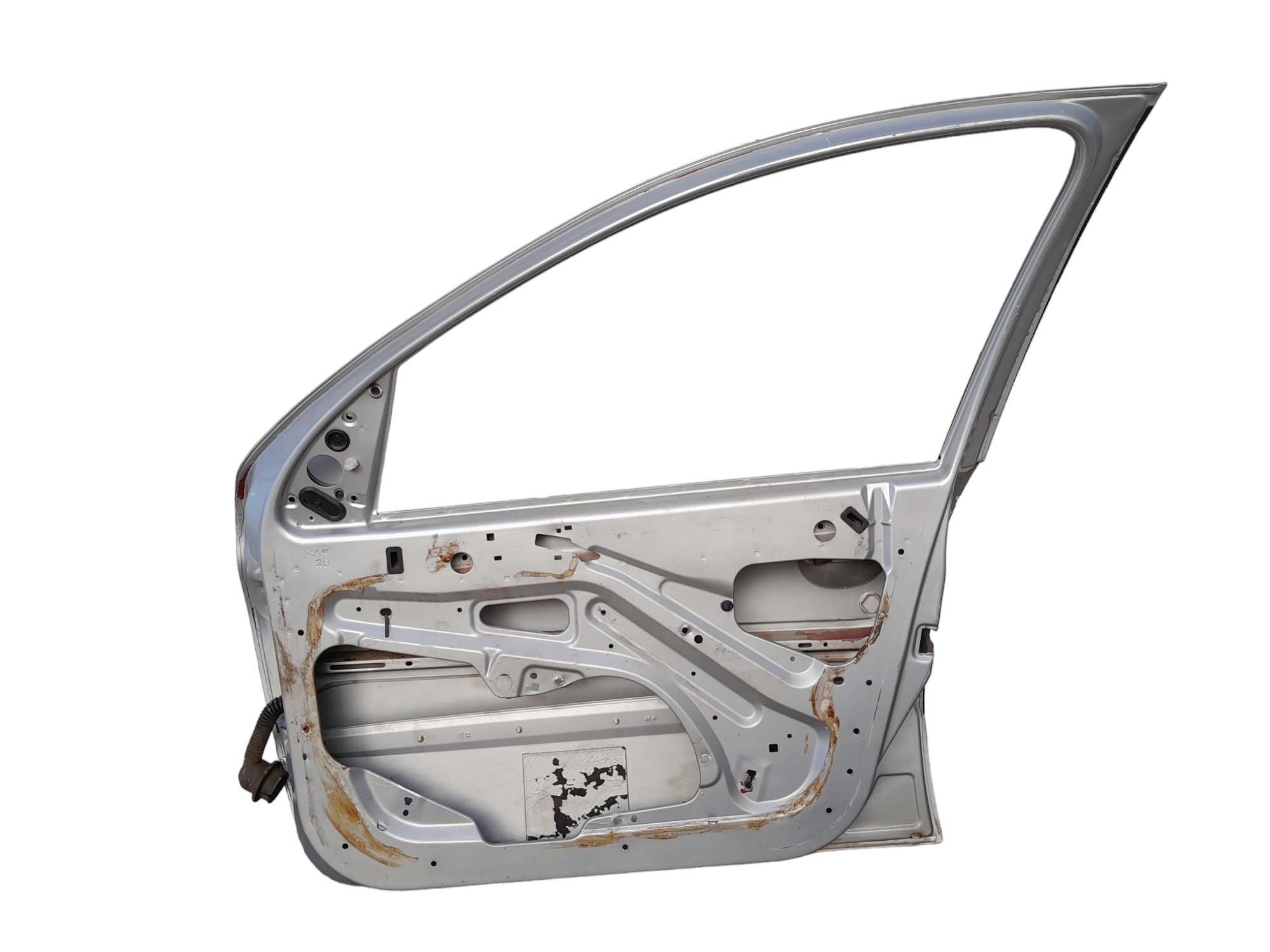 Porta Dianteira Direita Peugeot 206 207 4 Portas Original Dianteira Direito Prata 6