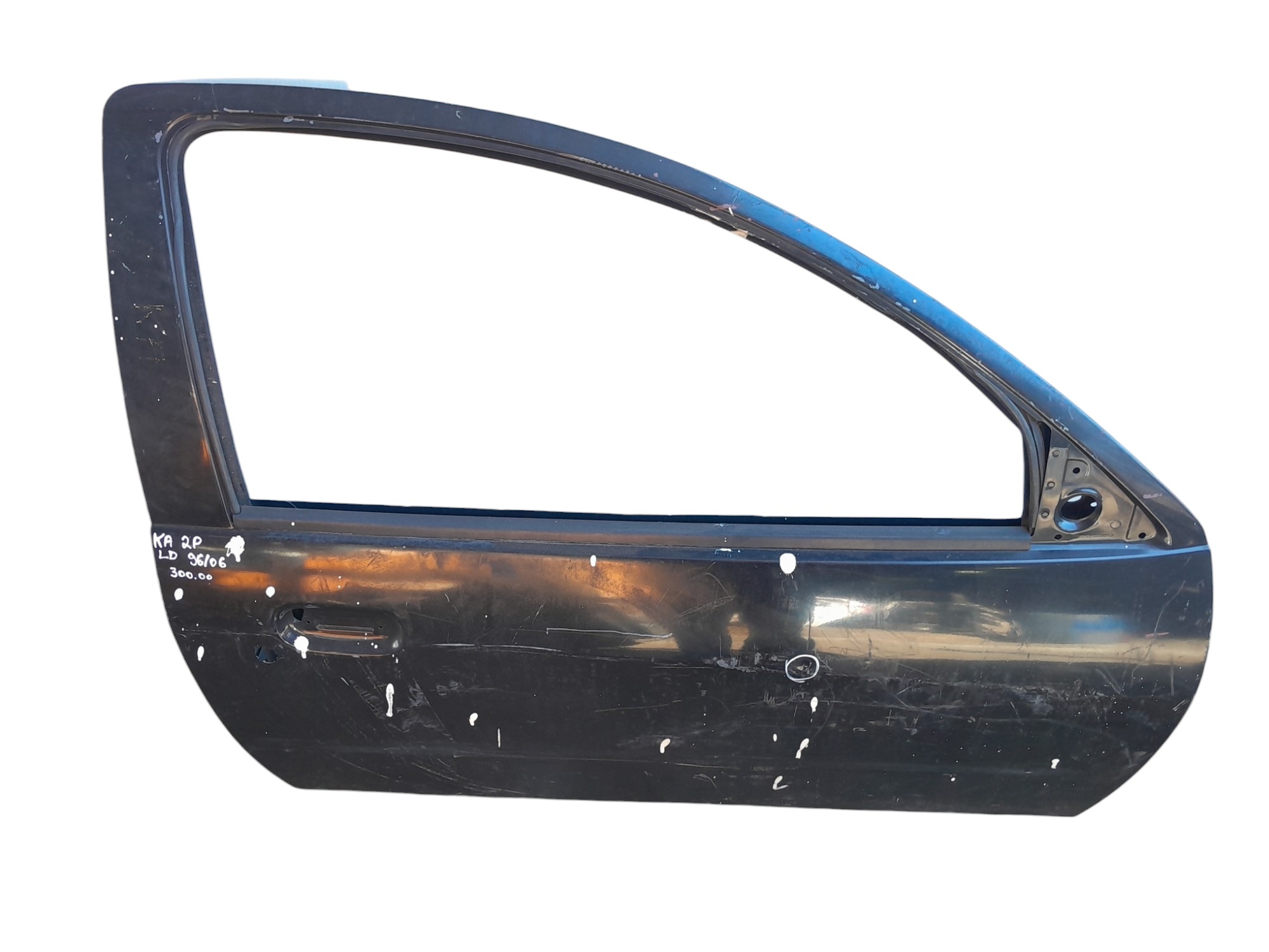 Porta Lado Direito Ford Ka 1996 97 98 99 2000/06 Original Dianteira Direito Preto 3