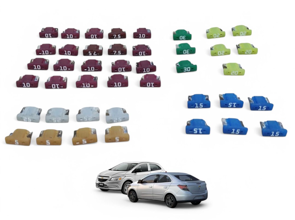 Kit Relê gm onix prisma 2013 a 2019