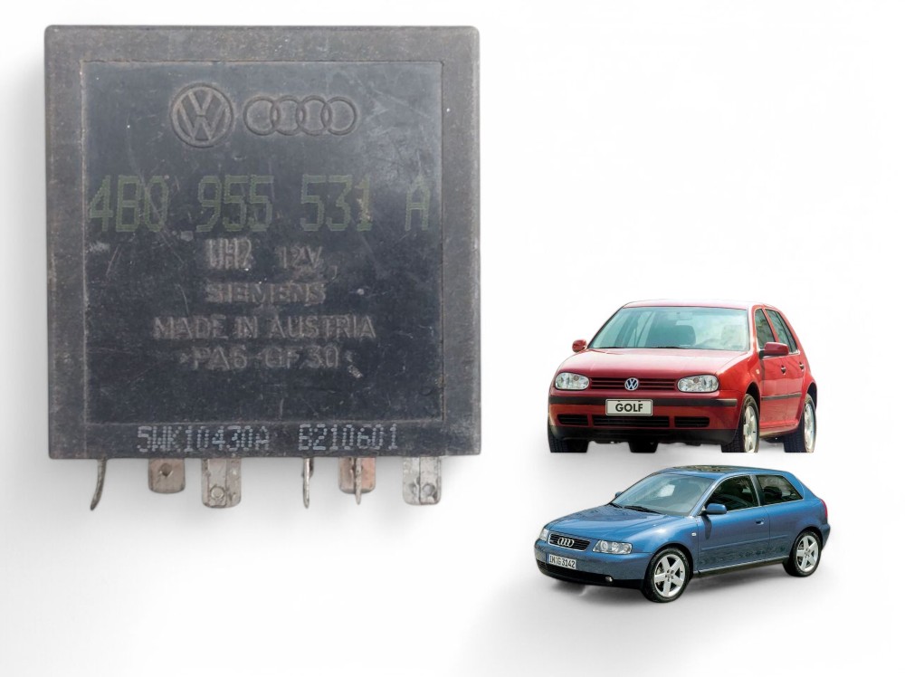 Rele Módulo Limpador Parabrisa Audi A3 Bora Golf 4b0955531a