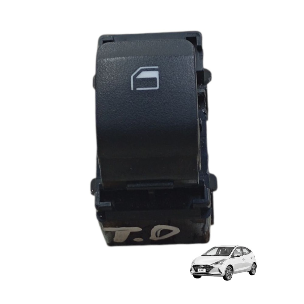 Botão Vidro Hb20 Hatch Traseiro Direito 2020/2022 Original