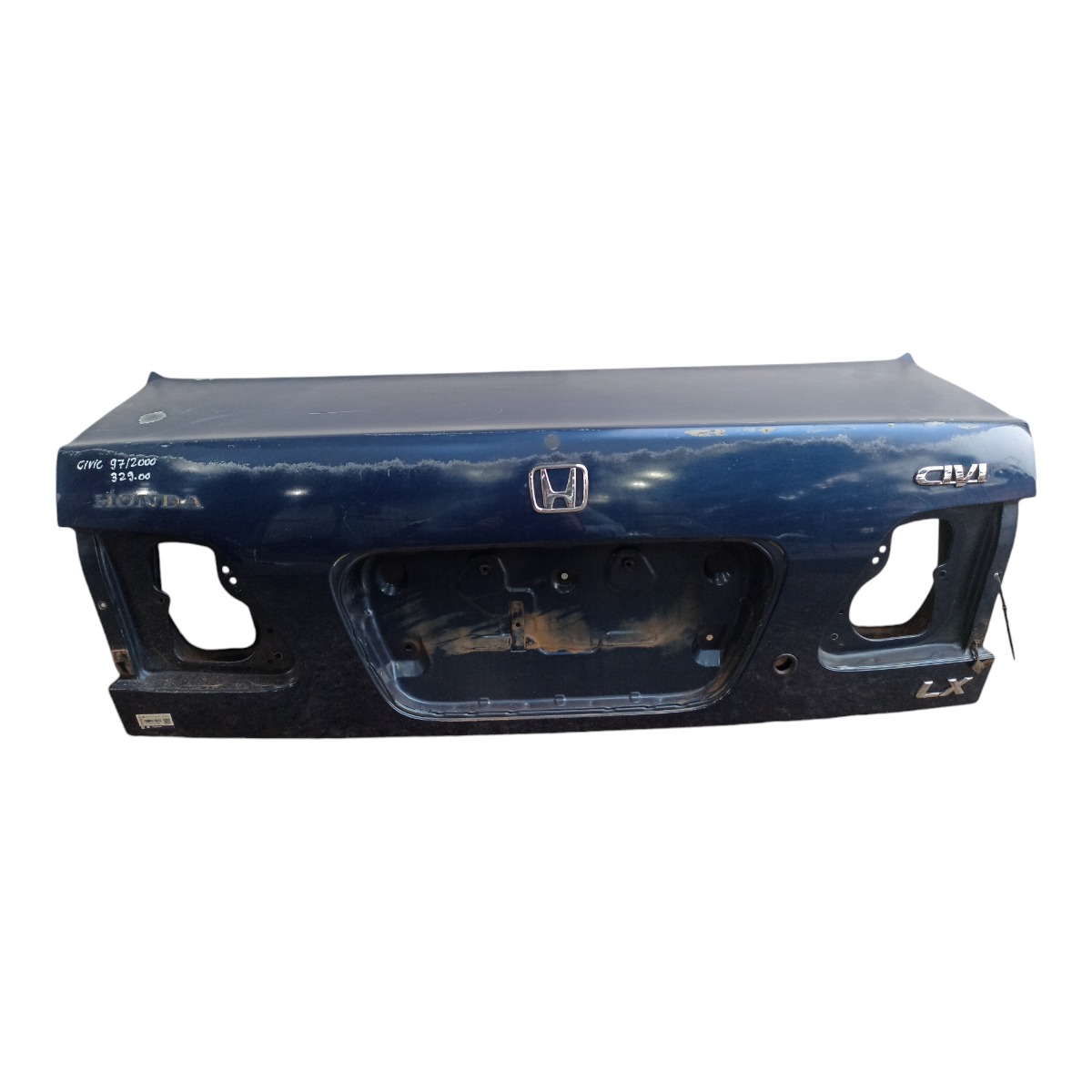 Tampa Traseira Honda Civic 1997 1998bl 1999 2000 Azul