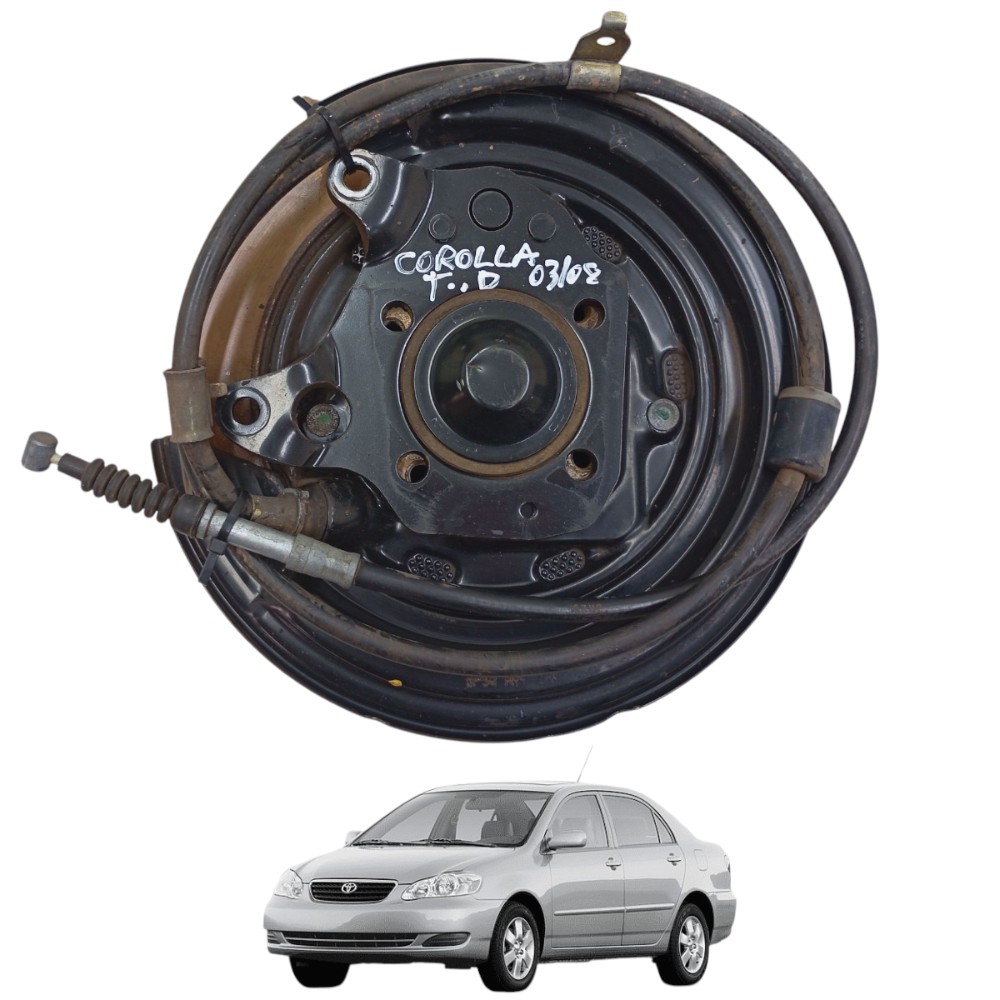 Cubo Campana Traseiro Direito Corolla 1.8 2003 2004 A 2008
