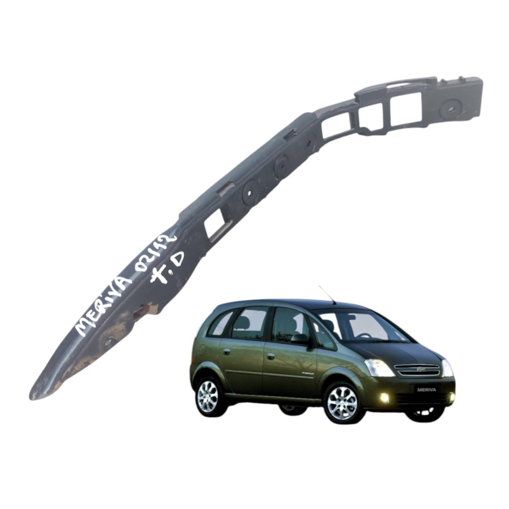Guia Para-choque Traseiro Direito Meriva 2002 A 2012
