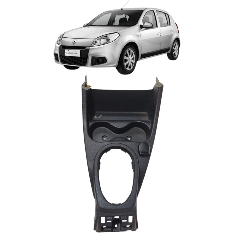 Moldura Console Câmbio Sandero 2007 A 2013 8200532266