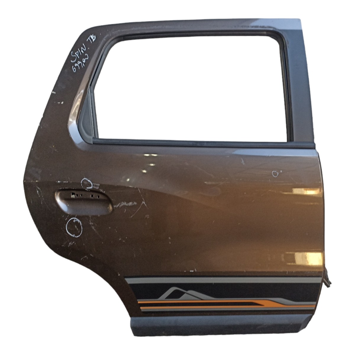 Porta Traseira Direita Chevrolet Spin Todos Os Modelos  Traseira Direito Marrom