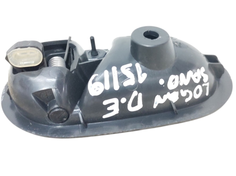 Maçaneta Interna Dianteira Esquerda Sandero Logan 2015 A 19 Preto Dianteira/traseira 3