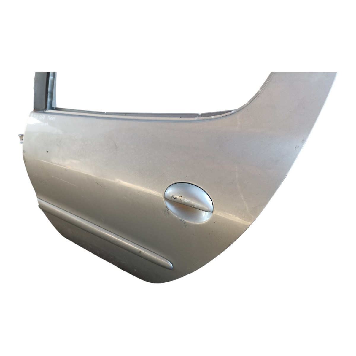Porta Traseira Esquerda Peugeot 206 207 Todos Original Traseira Esquerda Prata 4