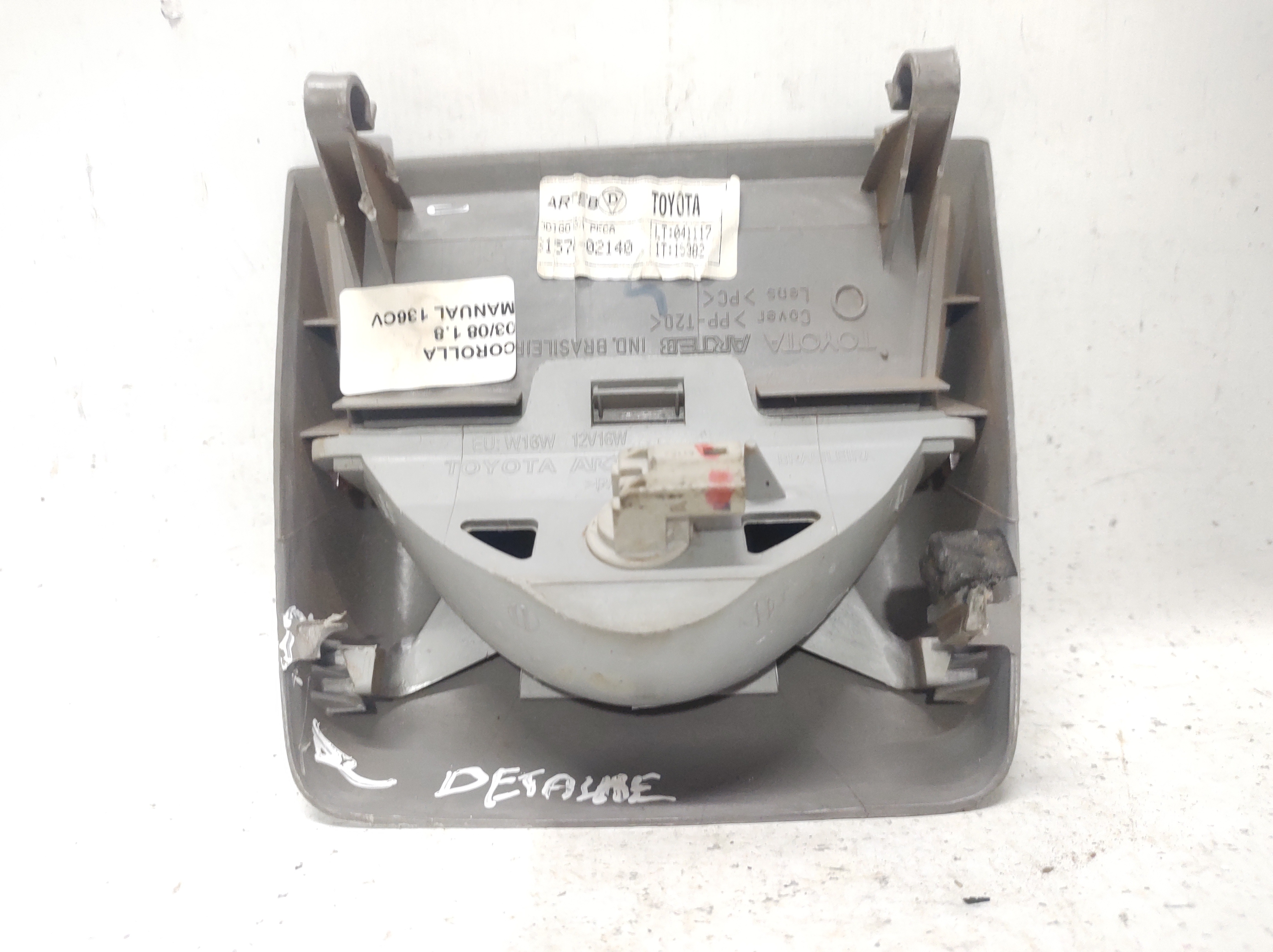 Breack Light Luz Freio Corolla 03 A 08 Com Detalhe 6