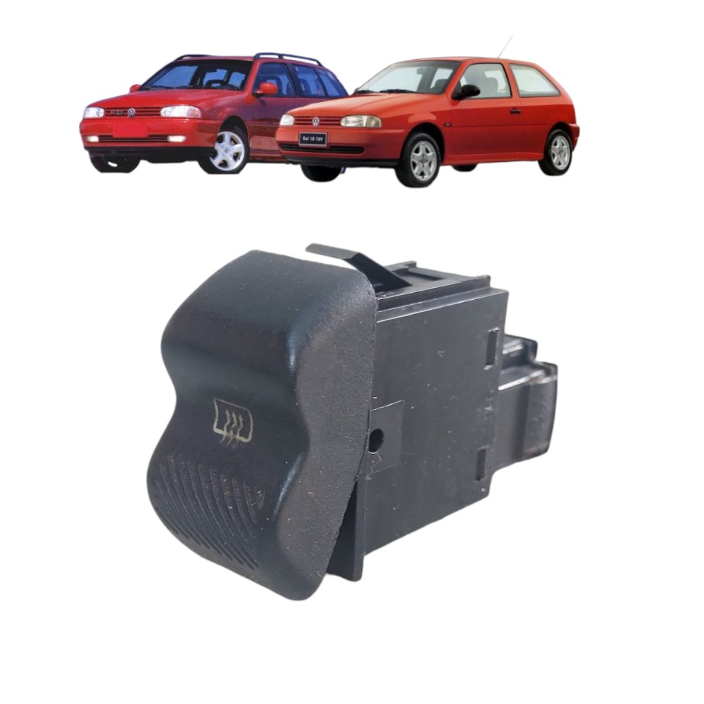Botão Interruptor Desembaçador   Parabrisa Gol 1996 A 2000