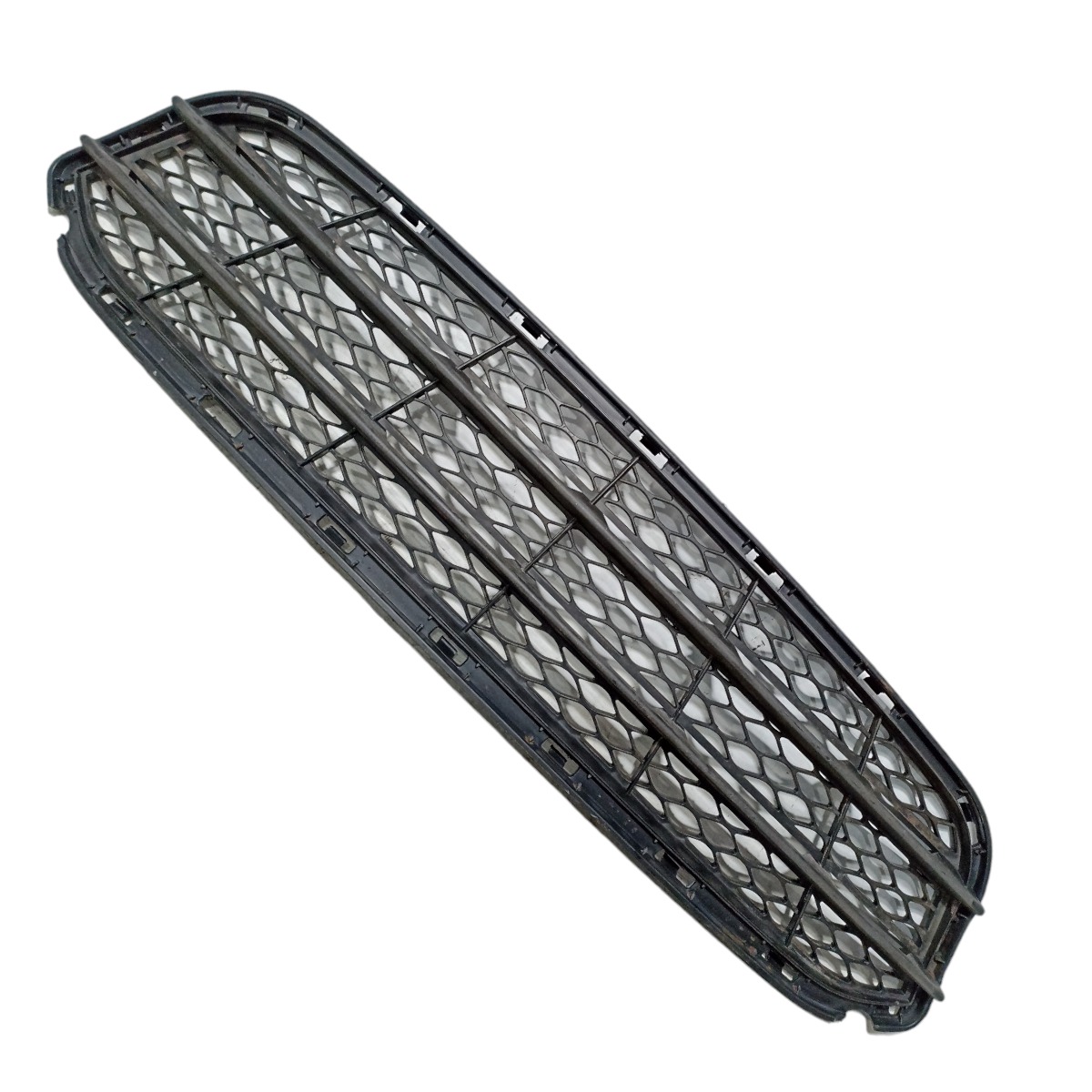 Grade Inferior Parachoque Jac J3 2009 2010 2011 2012 2013 Preto Plástico 1