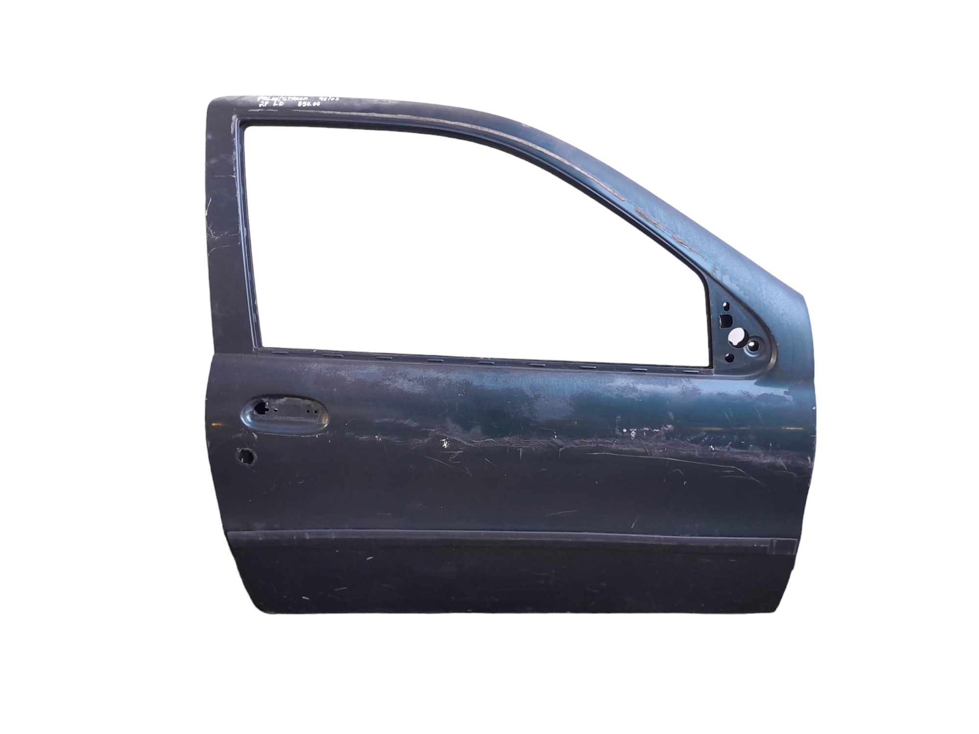 Porta Lado Direito Fiat Palio Strada 1996 A 2003  Dianteira Direito Verde