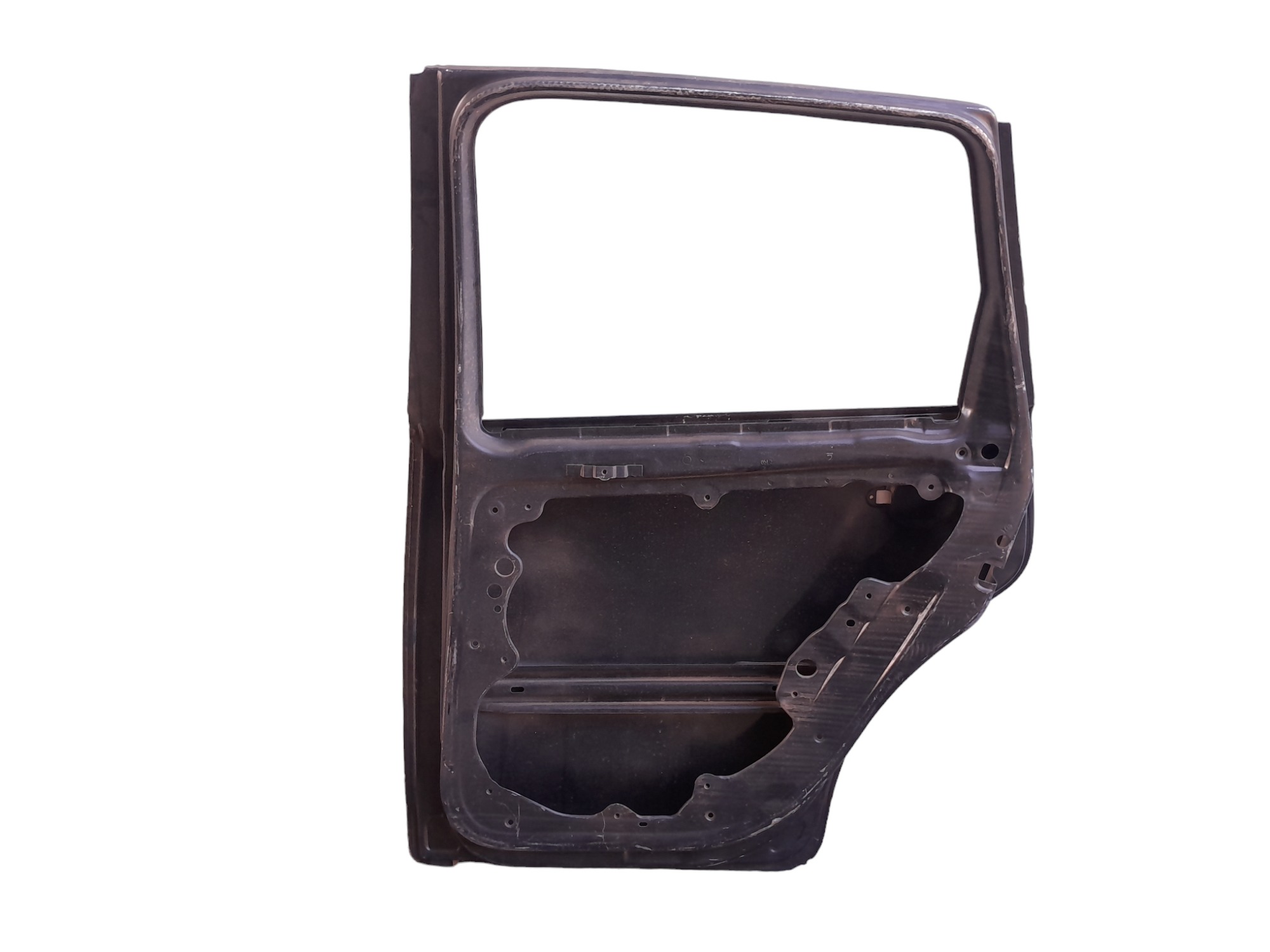 Porta Traseira Direita Volkswagen Polo Hatch 03/12 Detalhe Traseira Direito Preto 5
