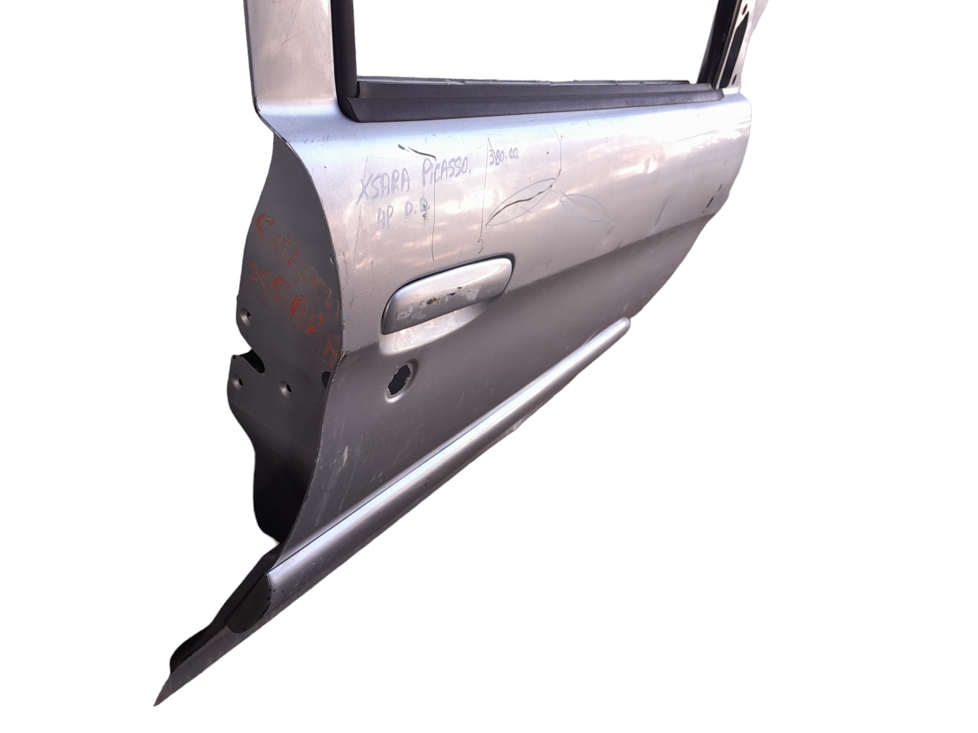 Porta Dianteira Direita Citroen Xsara Picasso 4 Portas Dianteira Direito Prata 3