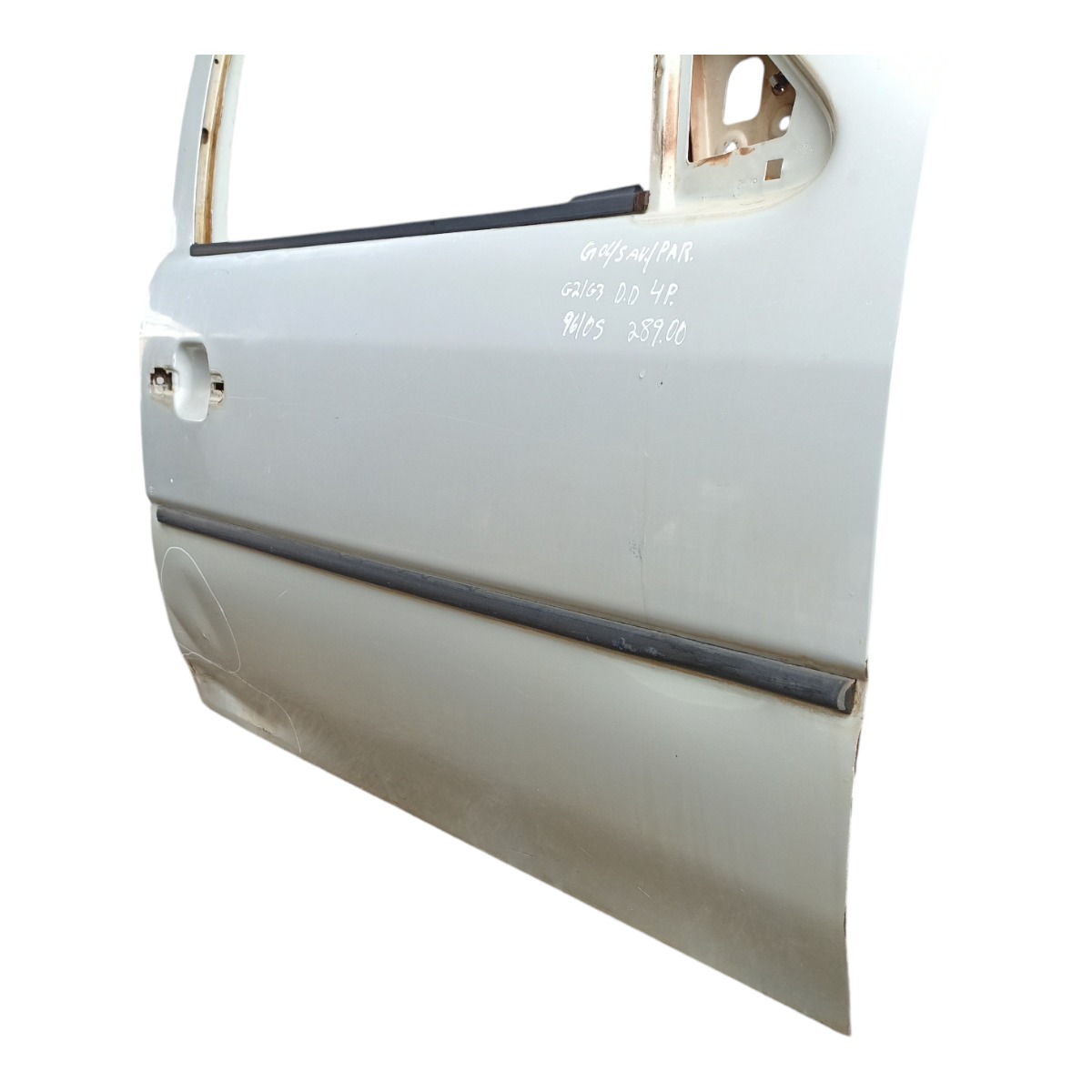 Porta Dianteira Direita Gol/sav/para G2 G3 96/05 Ava.. 4po.. Dianteira Direito Branco