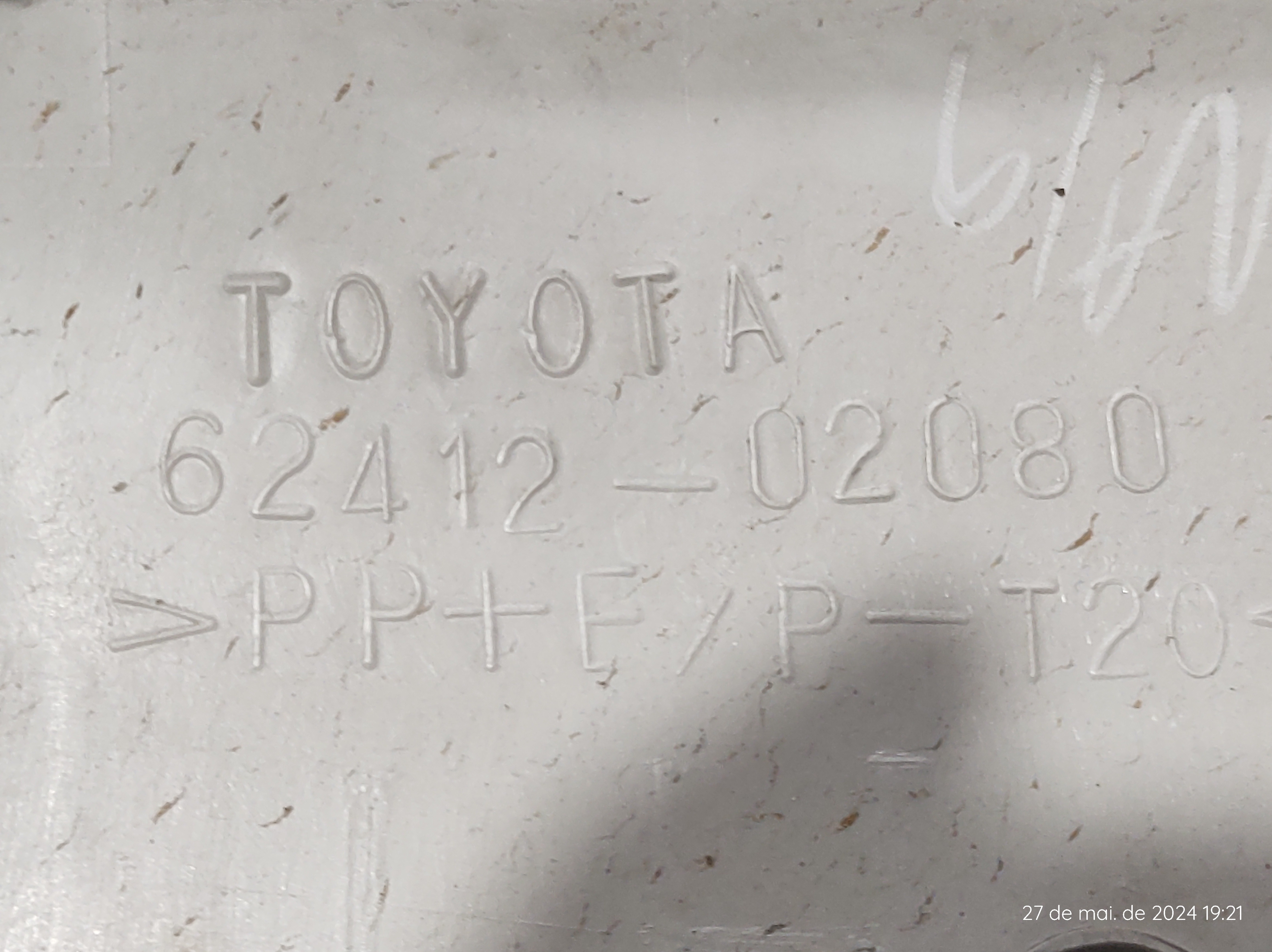 Moldura Coluna Centro Corolla 03 A 08 62412-02080 7