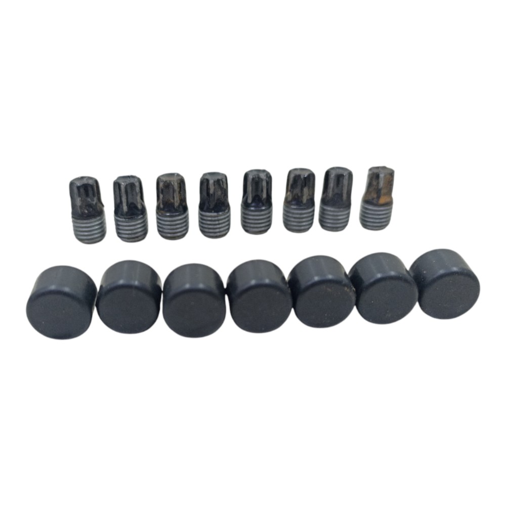 Jogo Parafuso Porta Audi A4 2013 2014 2105 2016  Traseira 1 Preto