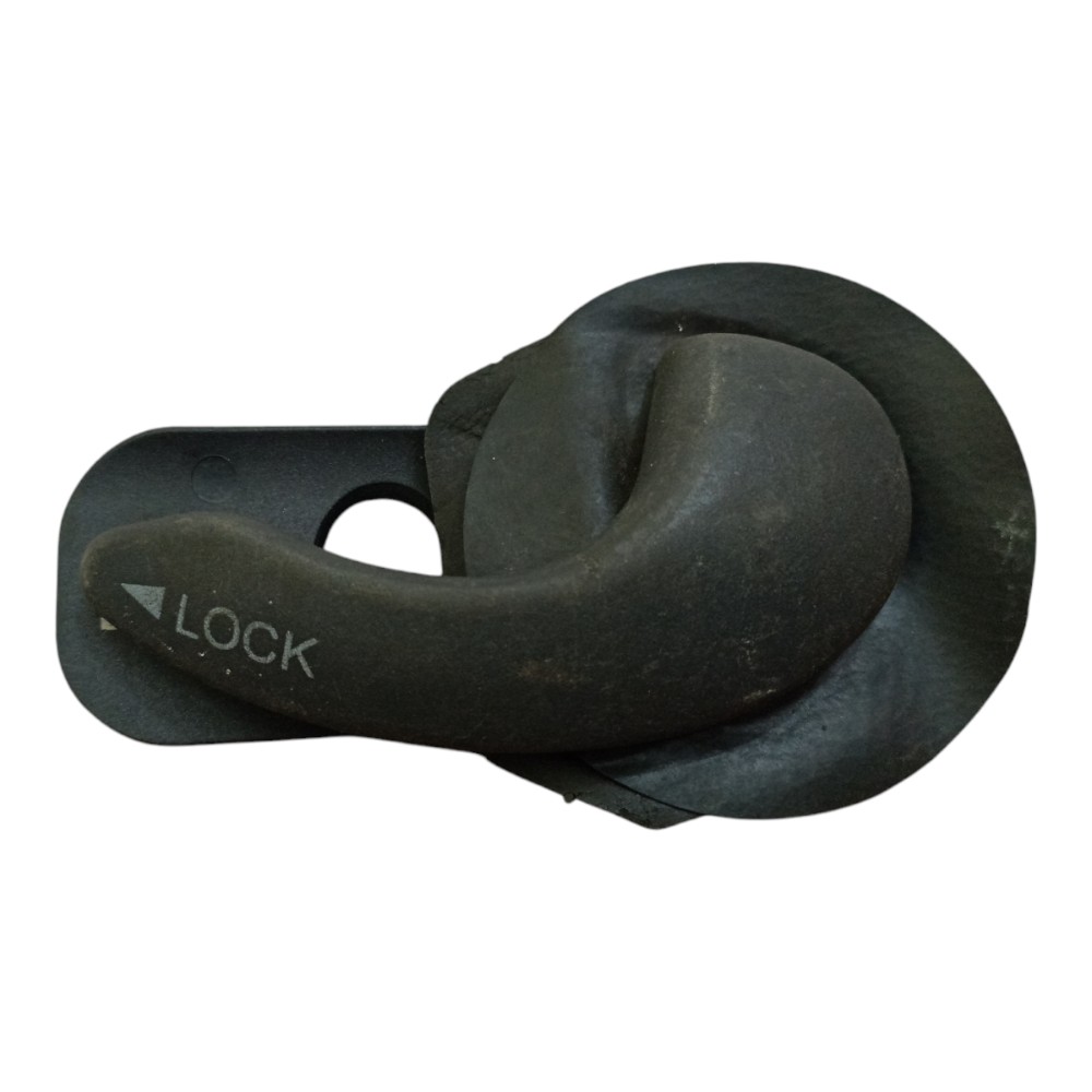 Maçaneta Traseira Direita Fiat Palio Siena 1996 1997 A 2003 Preto Traseira 1