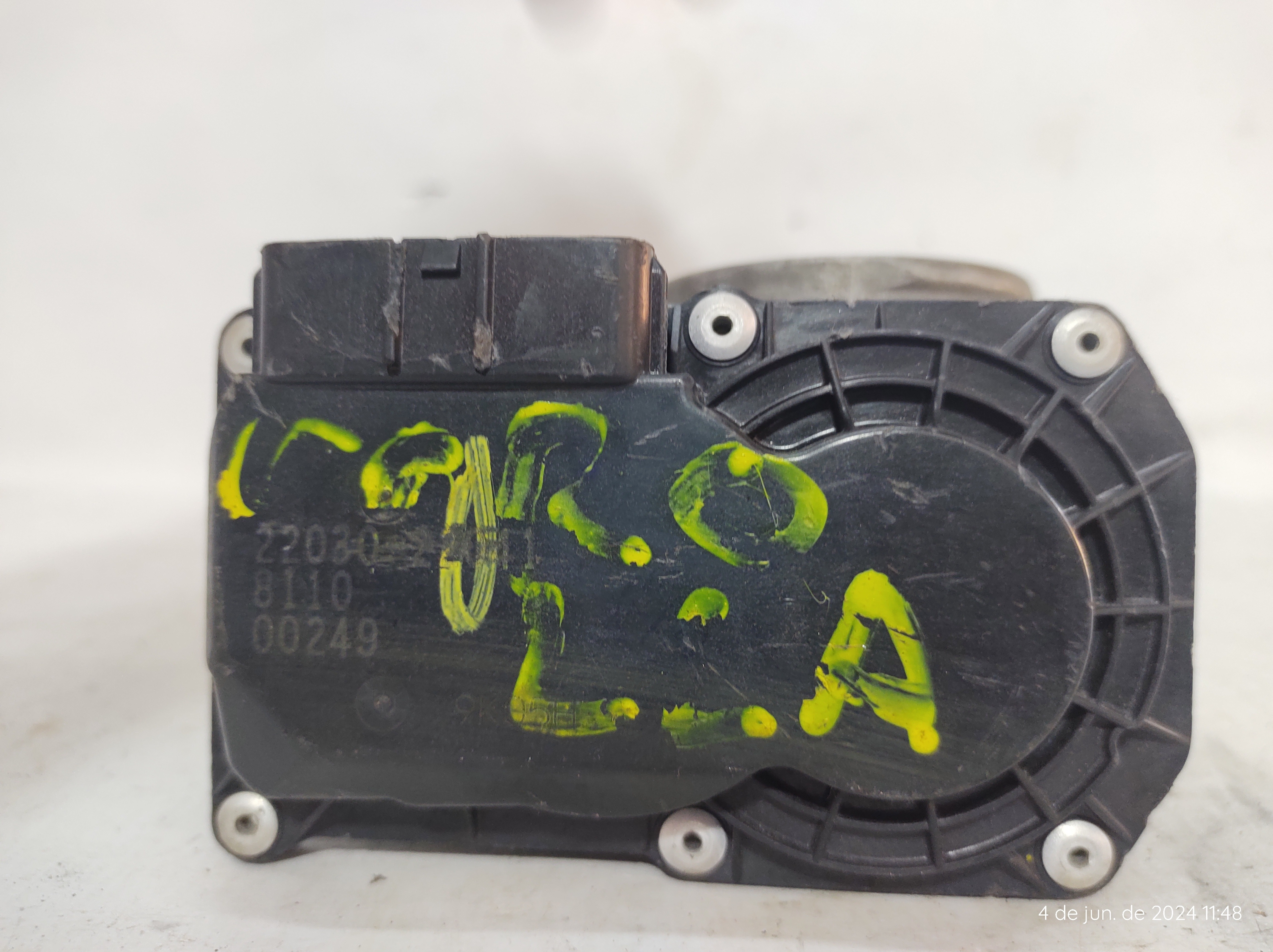 Corpo Borboleta Tbi Corolla 1.8 16v 09 A 14 220322041 4