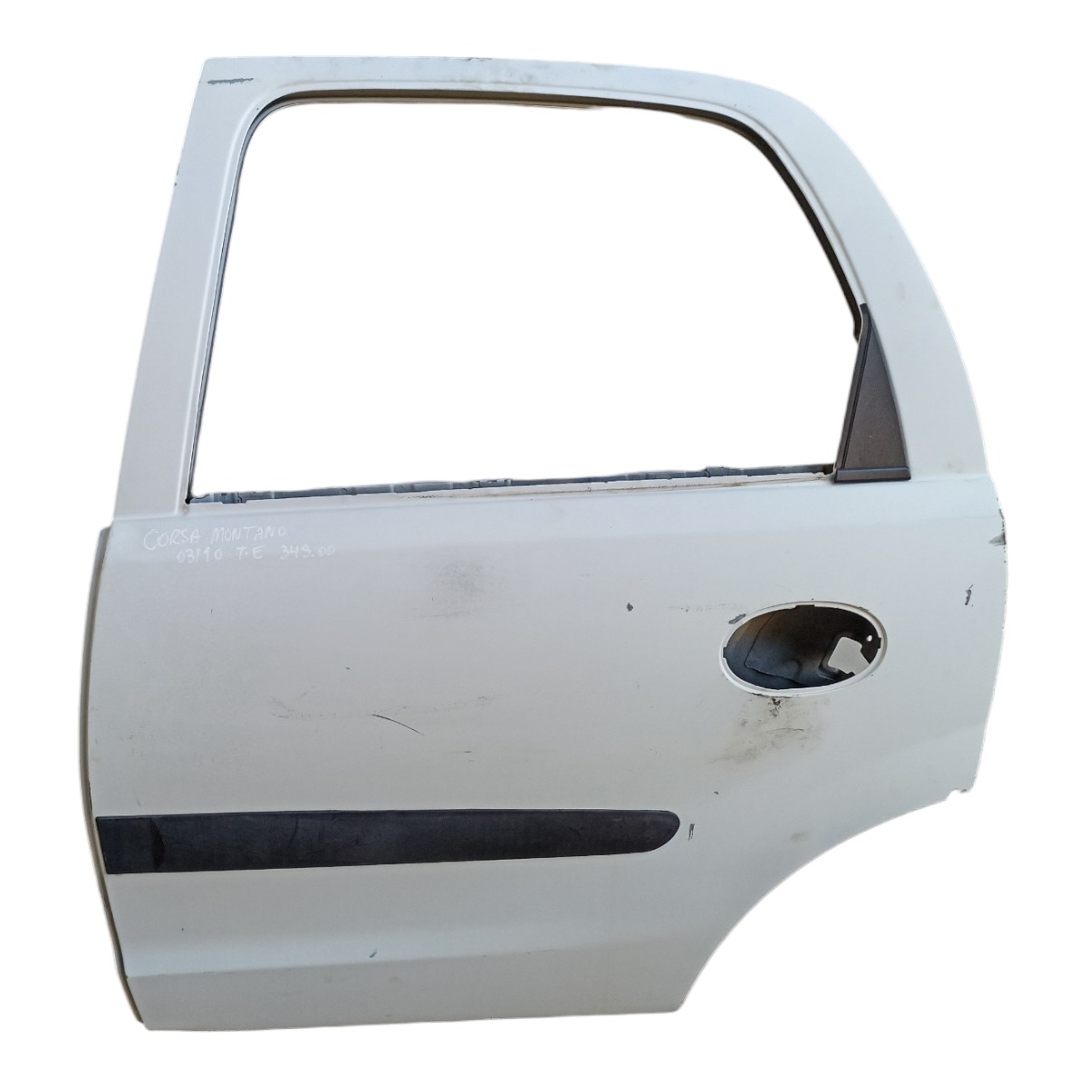 Porta Traseira Esquerda Chevrolet Corsa Montana 03/2010 Traseira Esquerda Branco 1