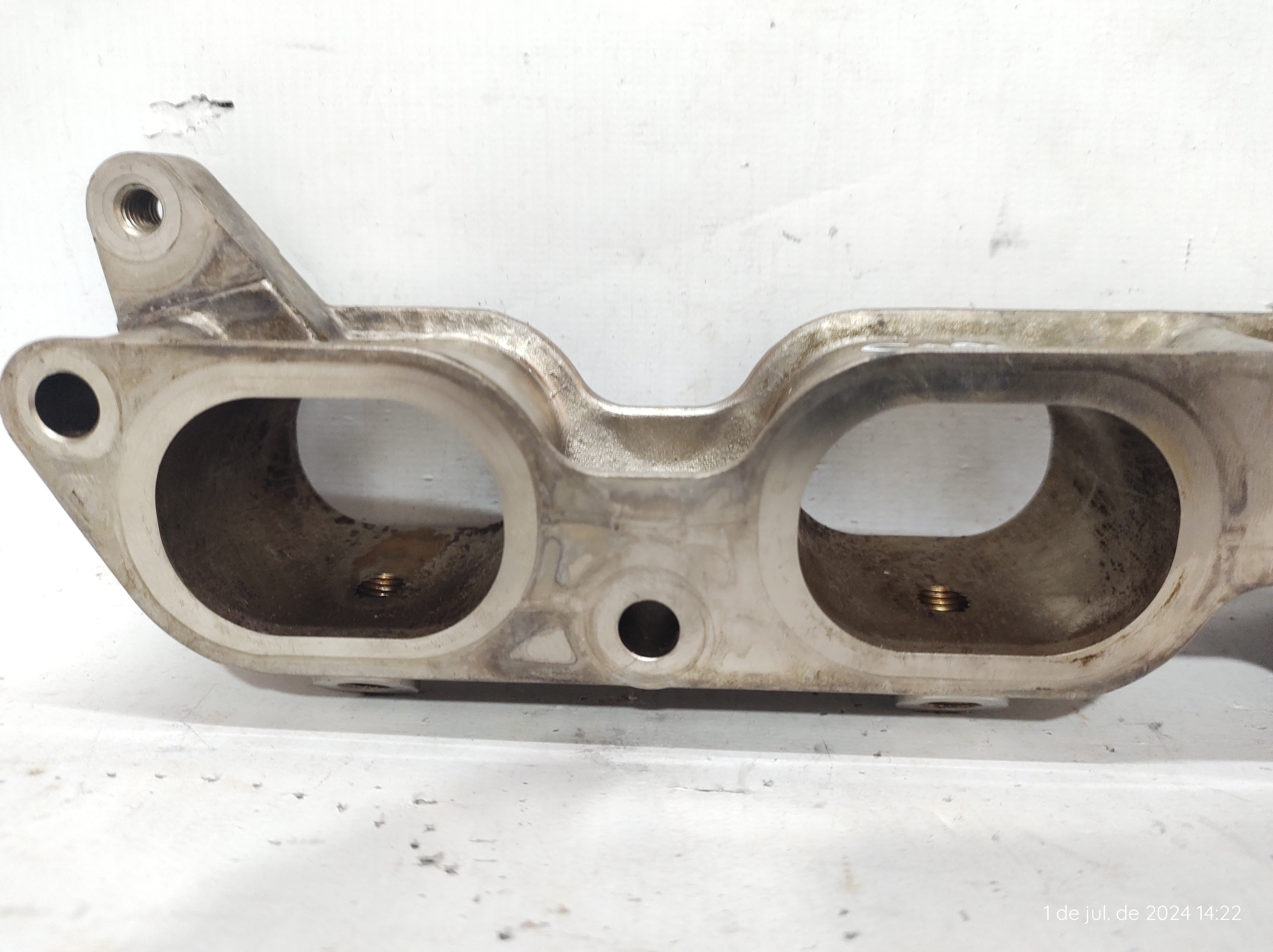 Flange Coletor Admissão Corolla 1.8 Aut 09 A 11 Original 2