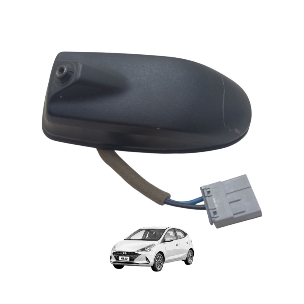 Base Antena Teto Hb20 Hatch 2020 2021 2022 Preto