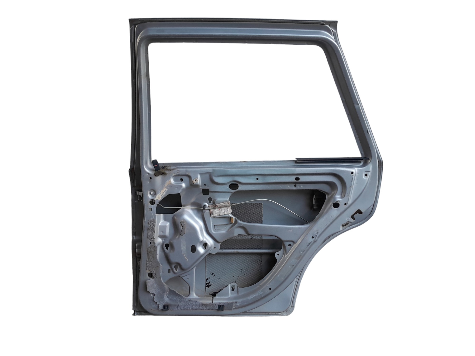 Porta Traseira Direita Volkswagen Parati Gol G2 G3 Detalhe  Traseira Direito Prata 5