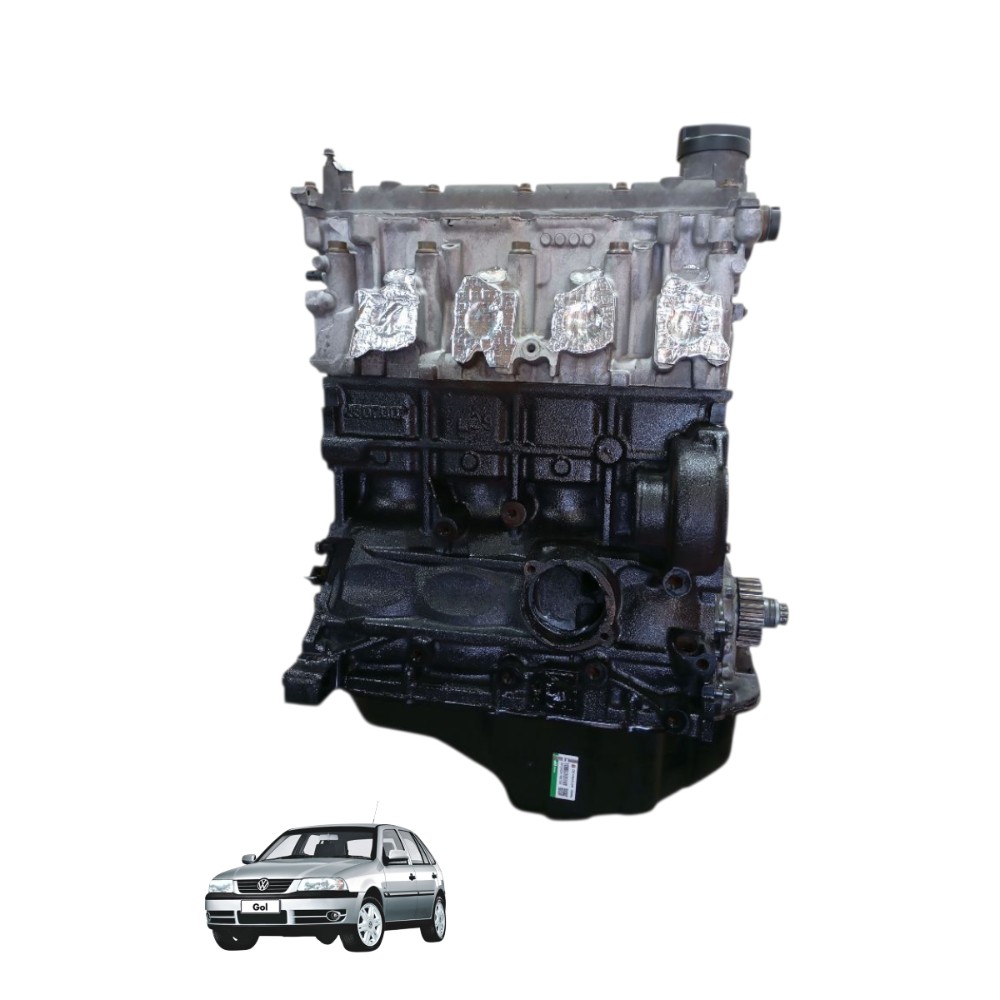 Motor Parcial Ea111 Gol G3 Power 1.0 8v 67 Cv Gasolina