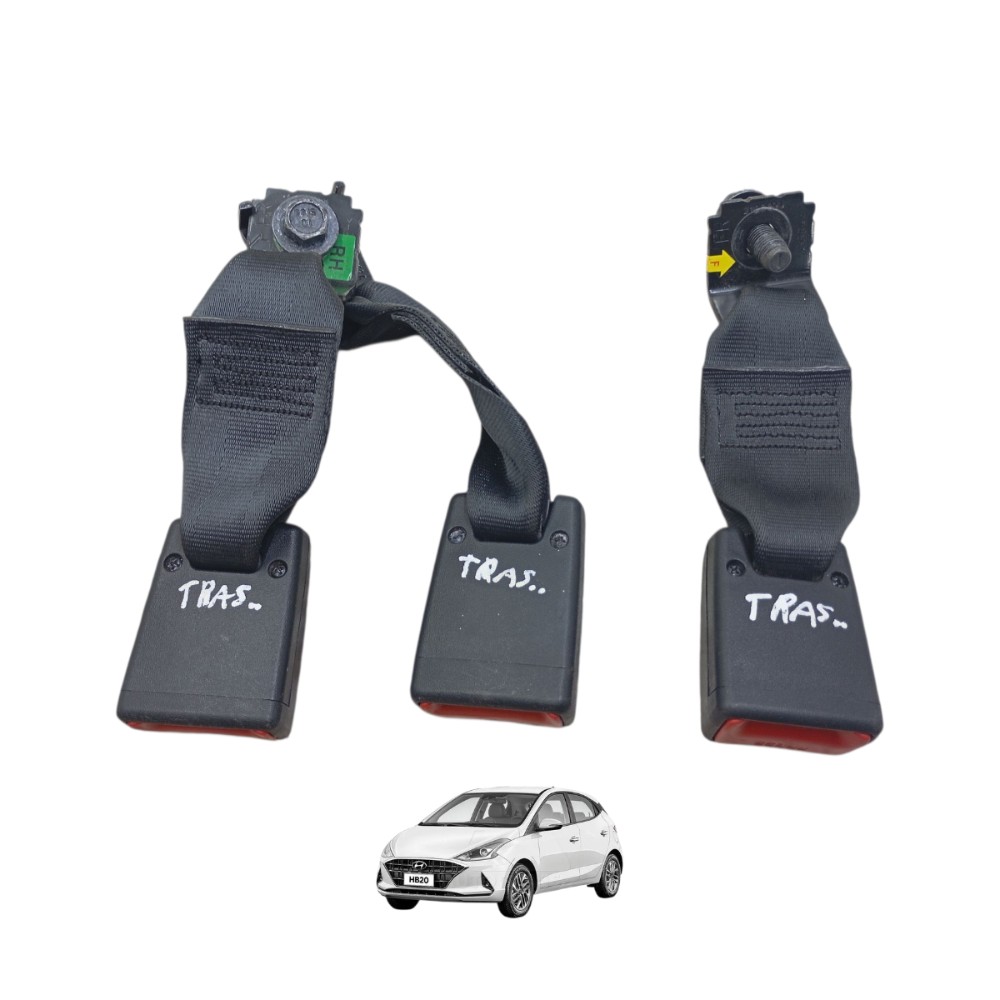 Cintos Tras Meio Hyundai Hb20 2020 2021 2022