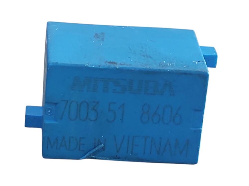 Relê Mitsuba 4 Pinos Azul Claro 12v 7003518606 Civic 17 A 21 5