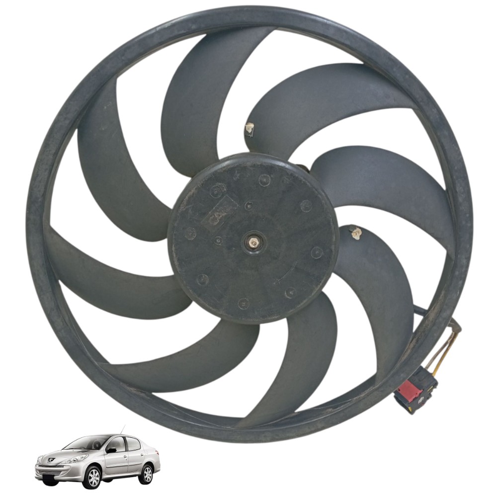 Ventoinha Radiador Peugeot 206 E 207 Com Ar Condicionado