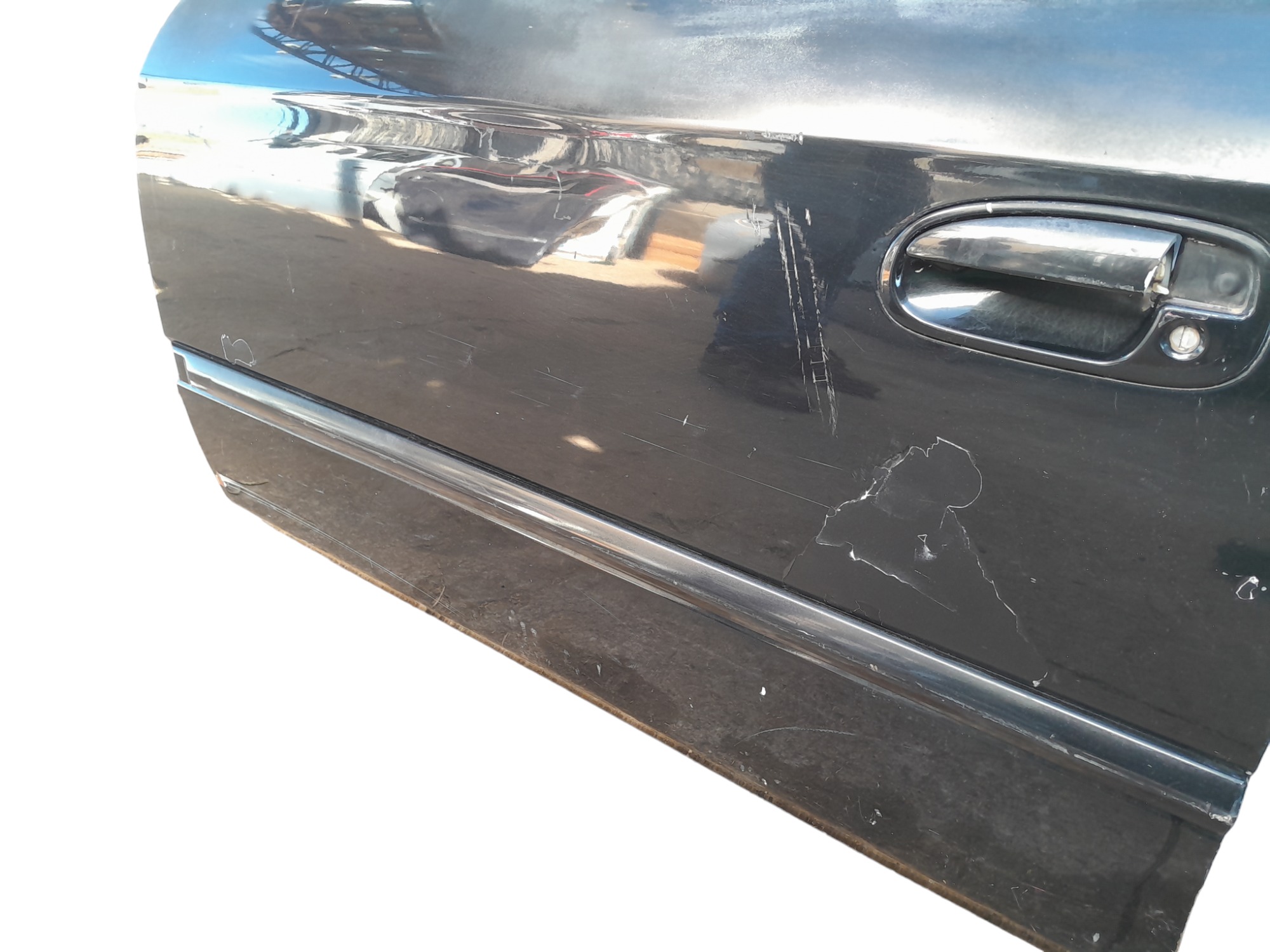 Porta Dianteira Esquerda Honda Civic 1997 A 2000 Dianteira Esquerdo Preto 2