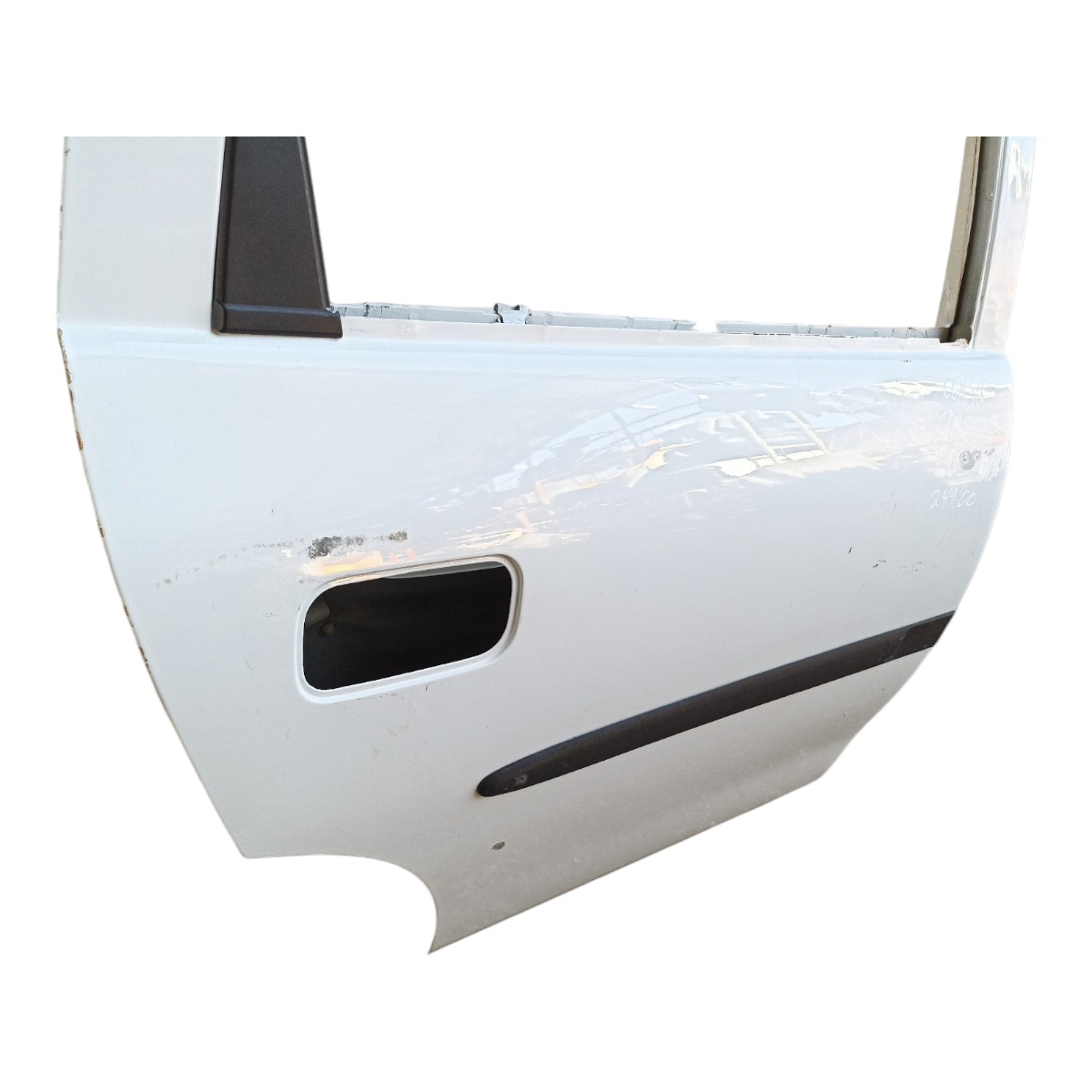 Porta Traseira Direta Gm Corsa Classic 1996/2016 Original Traseira Esquerdo Branco 3