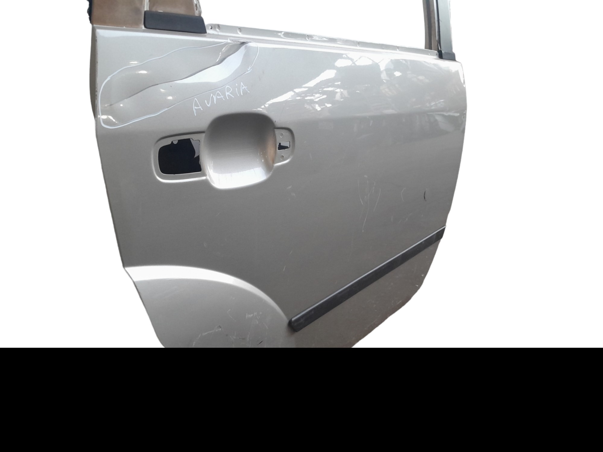 Porta Traseira Direita Ford Fiesta 2004 A 2012 Original  Traseira Direito Cinza 4