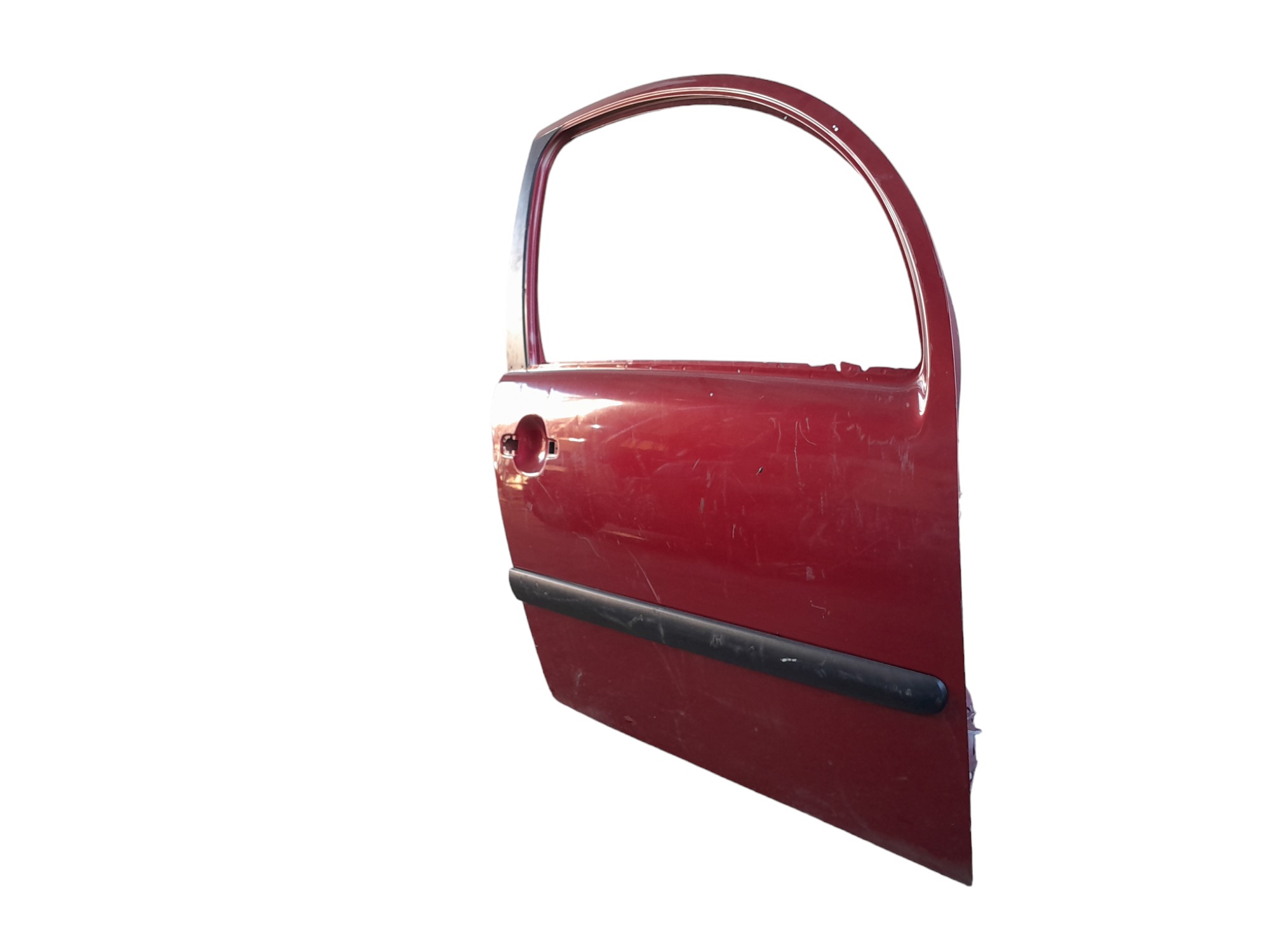 Porta Dianteira Direita Citroen C3 2003/12 Filé Original Dianteira Vermelho 3