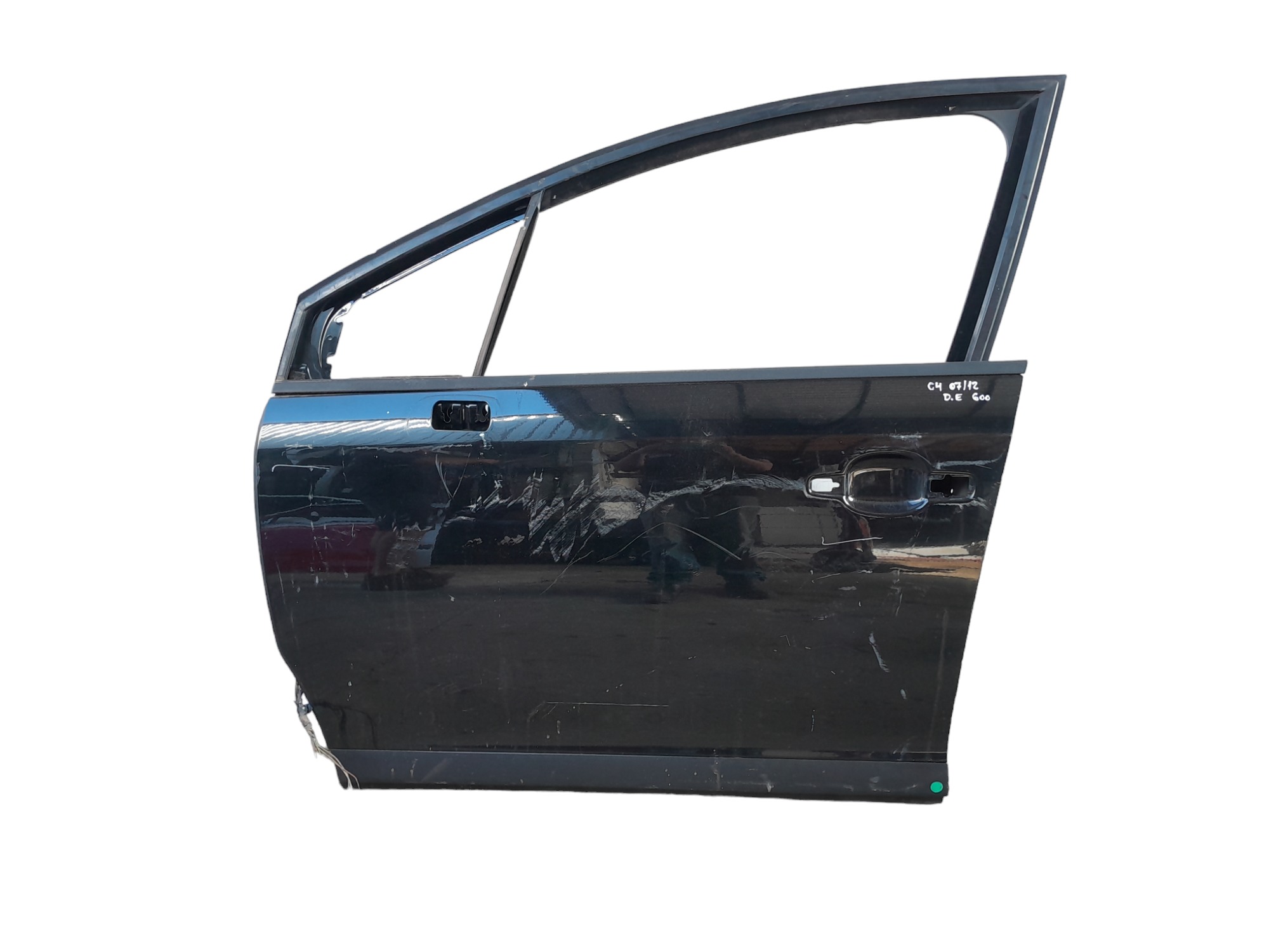 Porta Dianteira Esquerda Citroen C4 2007 A 2012  Dianteira Esquerdo Preto