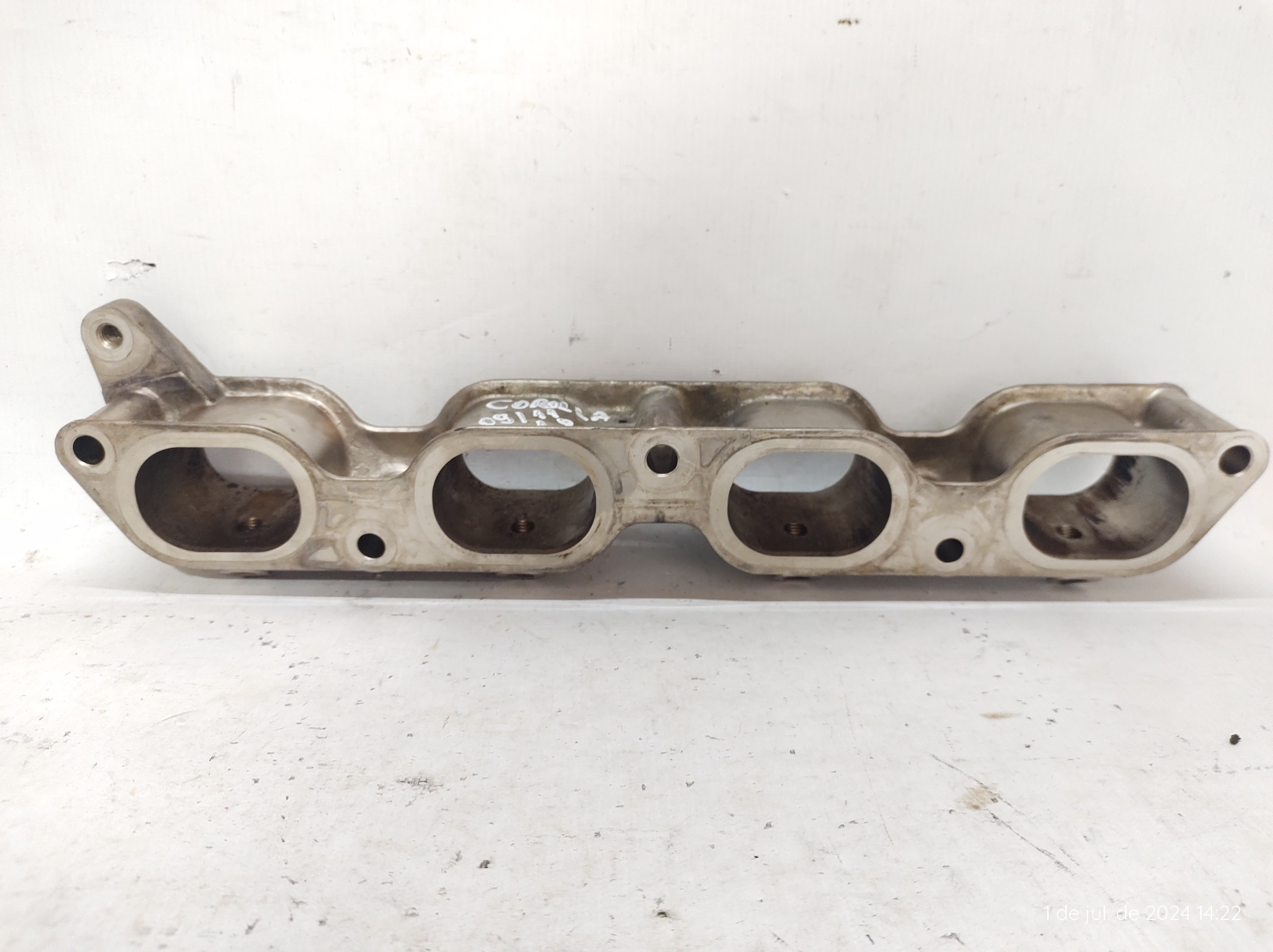 Flange Coletor Admissão Corolla 1.8 Aut 09 A 11 Original 10