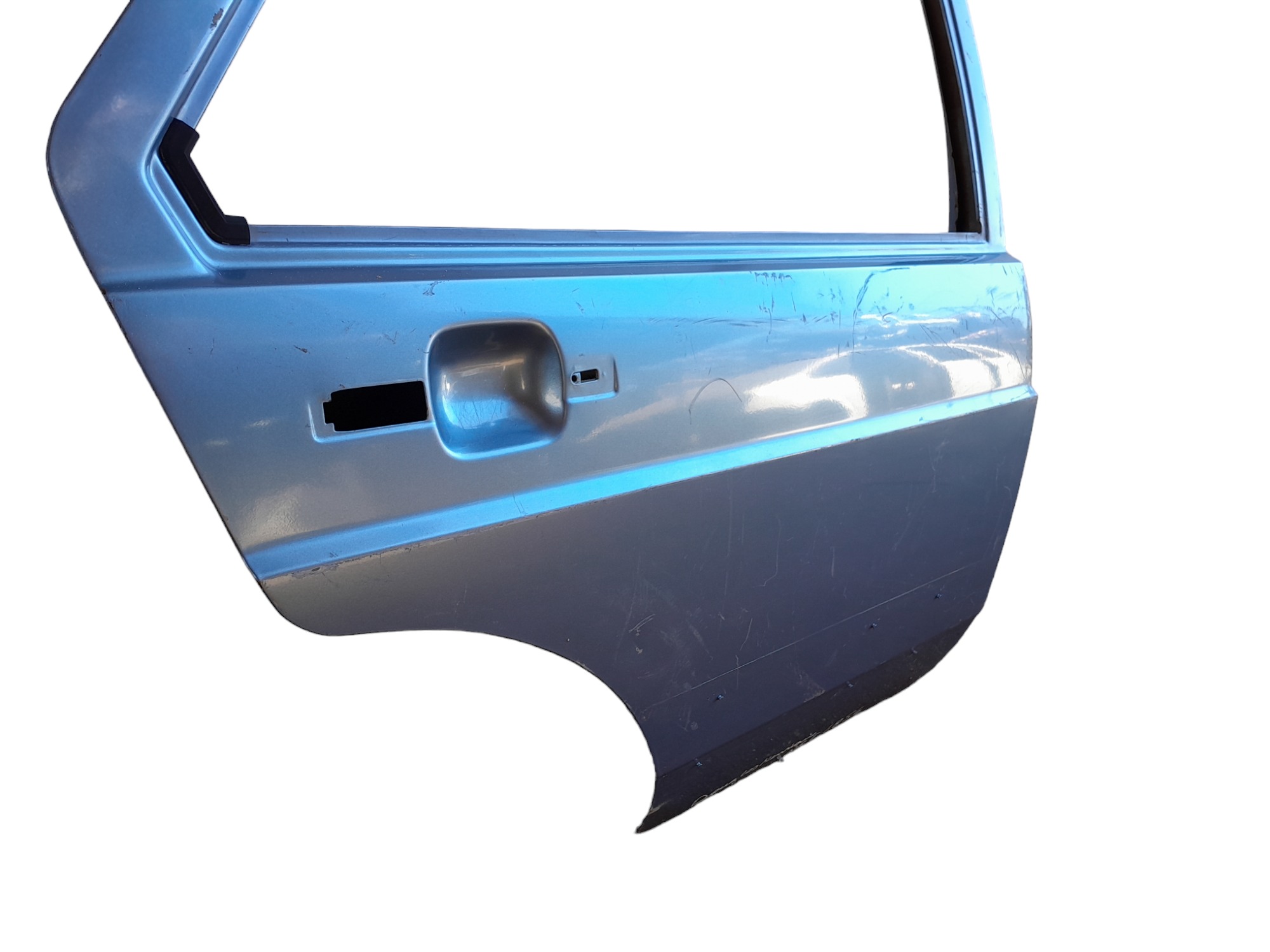 Porta Traseira Direita Vw Voyage Voyage Quadrado Filé  Traseira Direito Azul 2